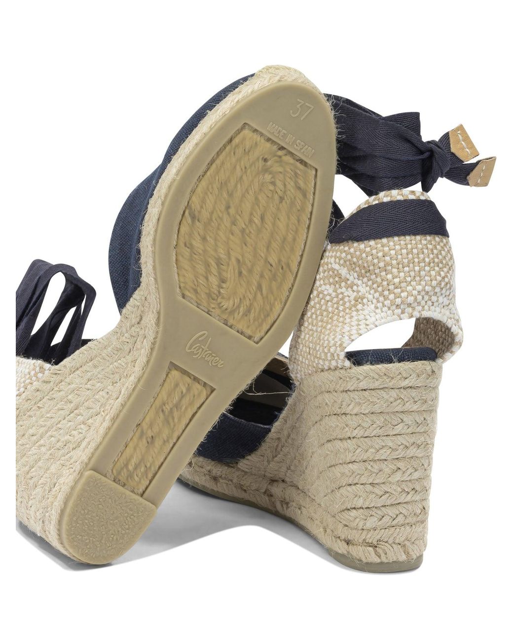 Castaner Blue Castañer Chiara Organic Cotton Espadrilles