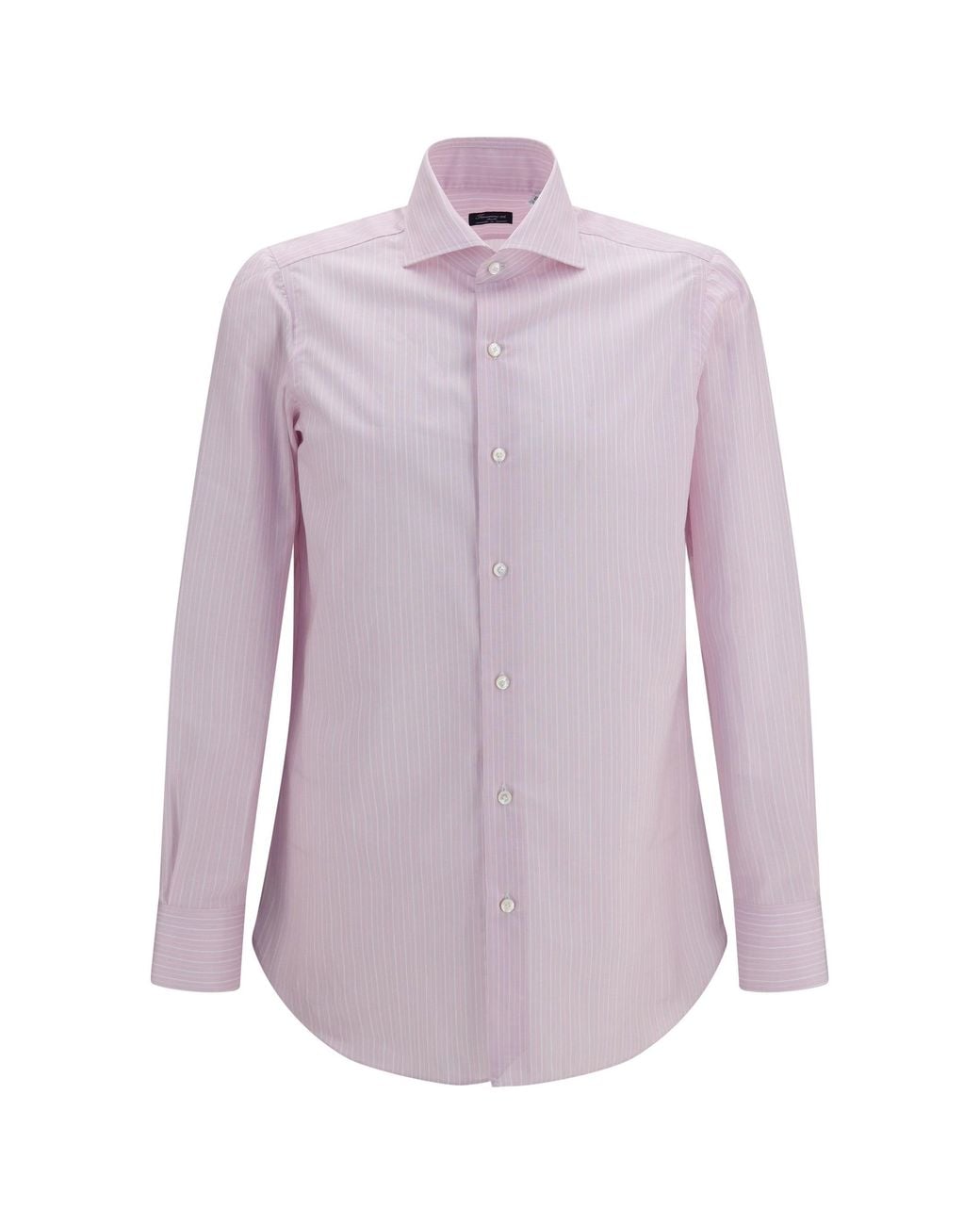 Finamore 1925 Purple Carlo Riva Shirt for men