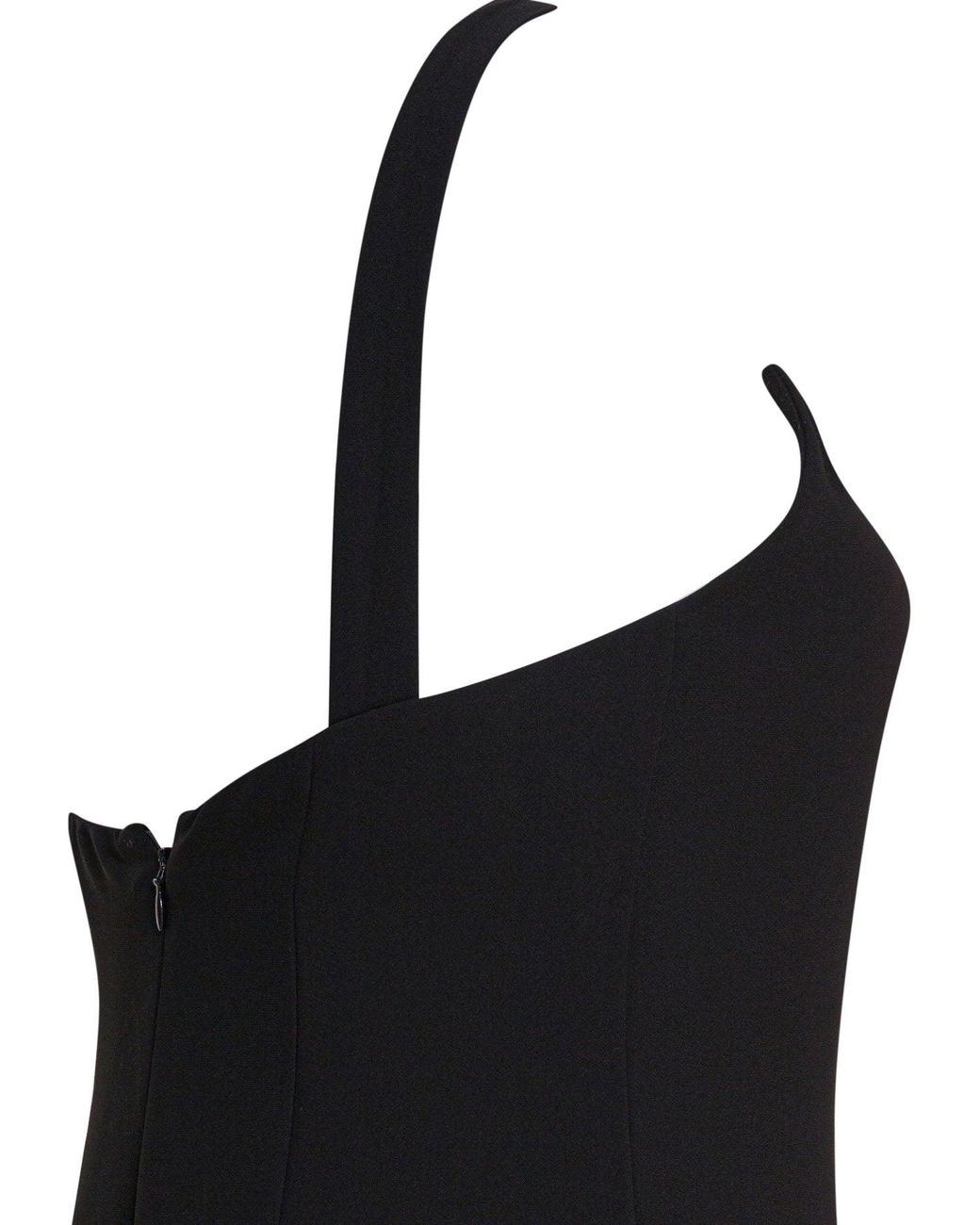 Max Mara Black Polyester Dress