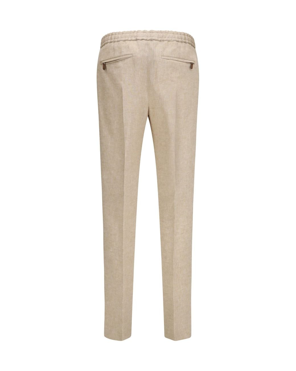 PT Torino Natural Linen Pants for men