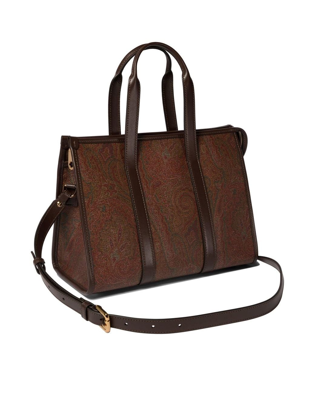 Etro Brown "Arnica" Medium Handbag