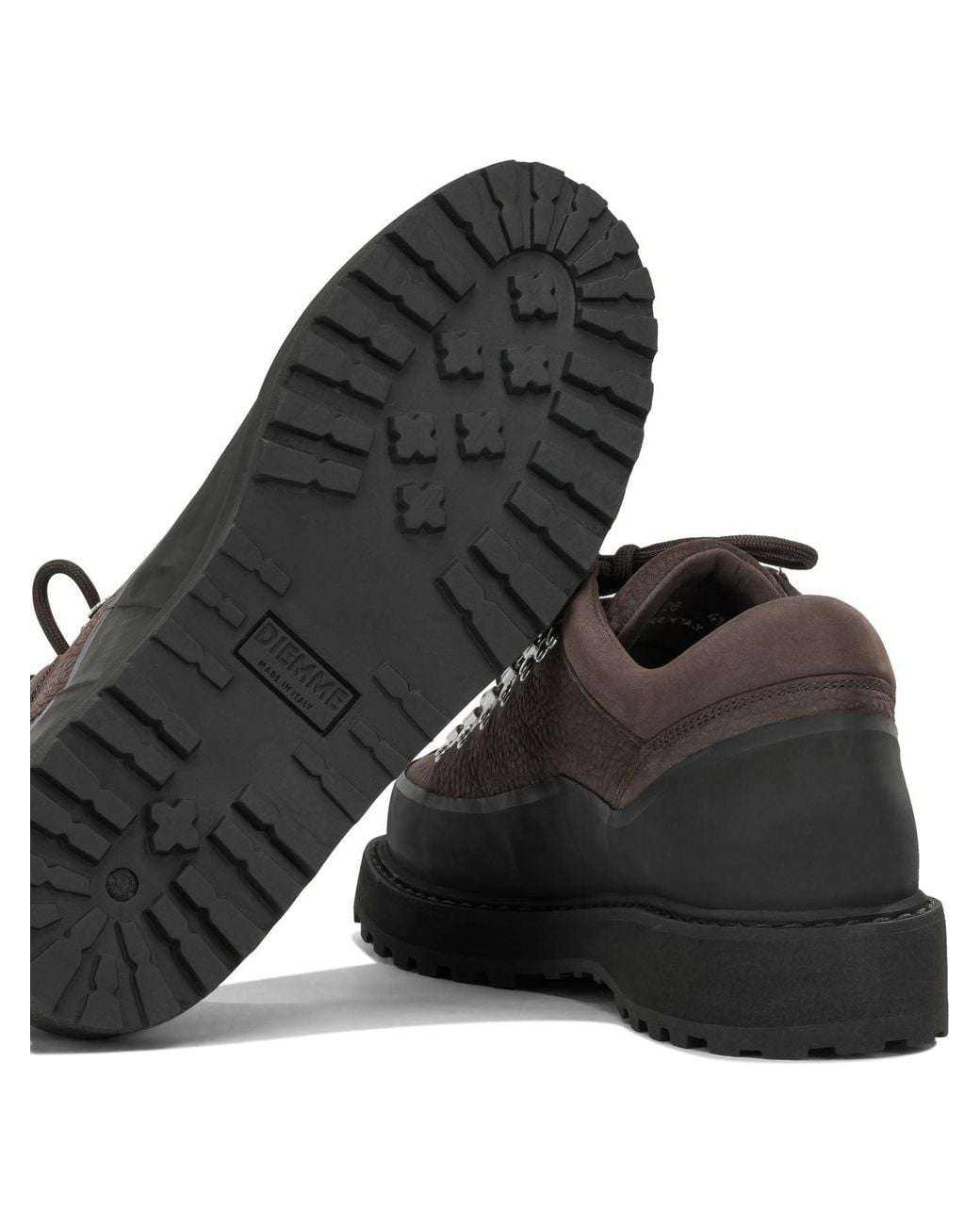 Diemme Black "Cornaro Gomma" Hiking Boots for men