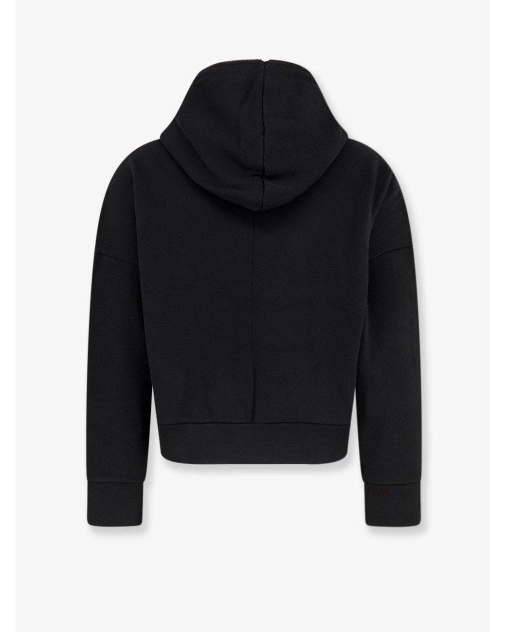 Entire studios Black Cotton Eternal Zip Hoodie