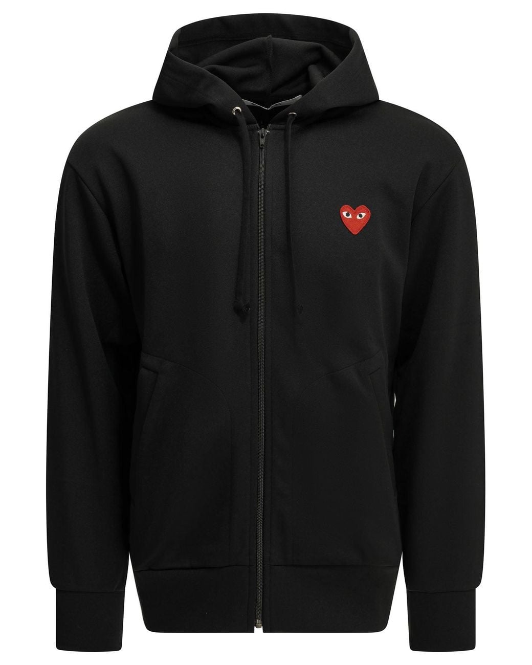 COMME DES GARÇONS PLAY Black Heart" Hoodie for men