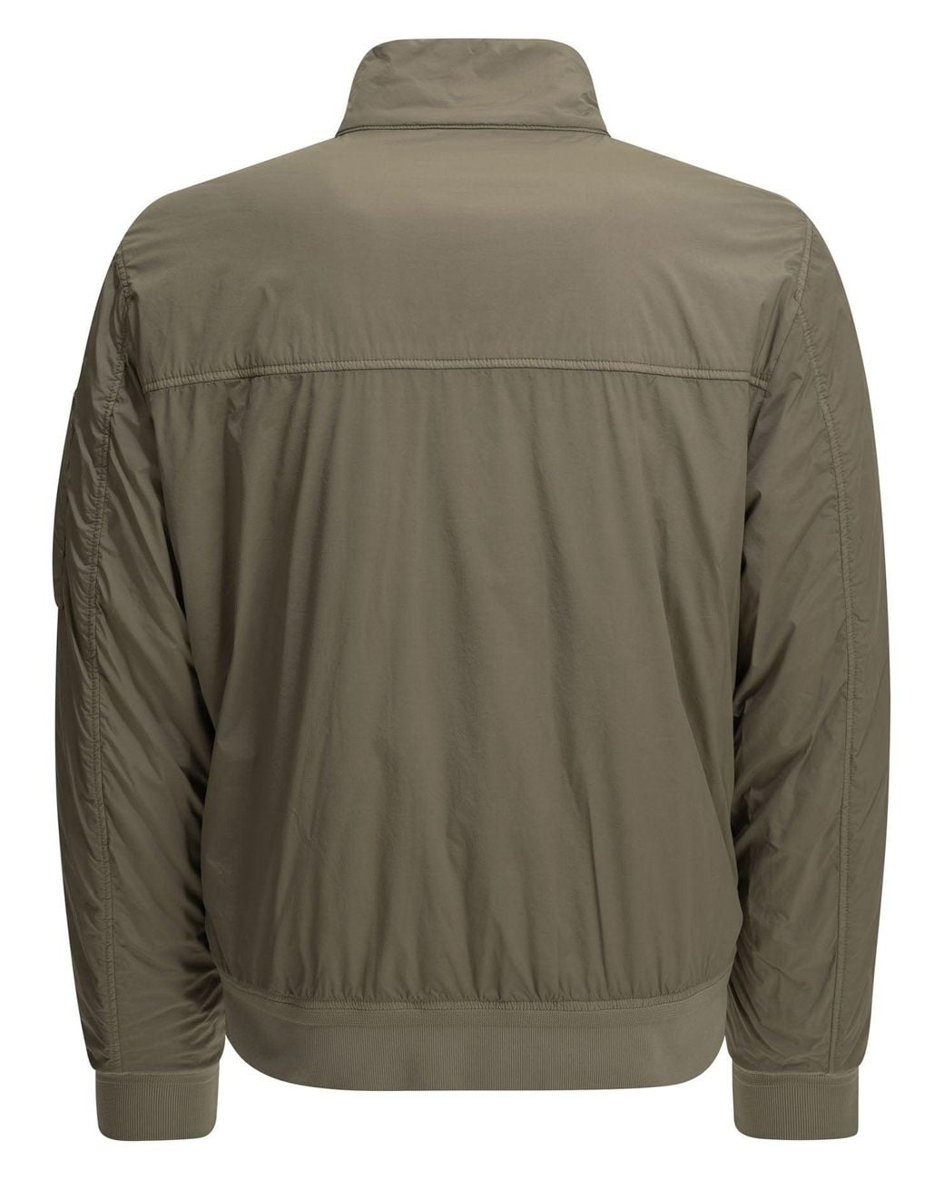 C P Company Green "Nycra-R" Bomber Jacket