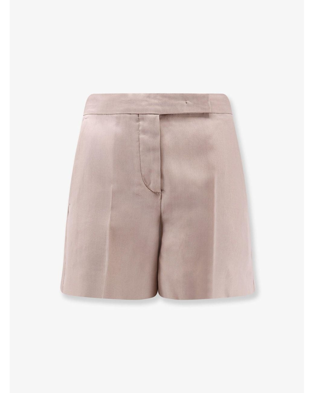 Max Mara Pink Shorts Seta