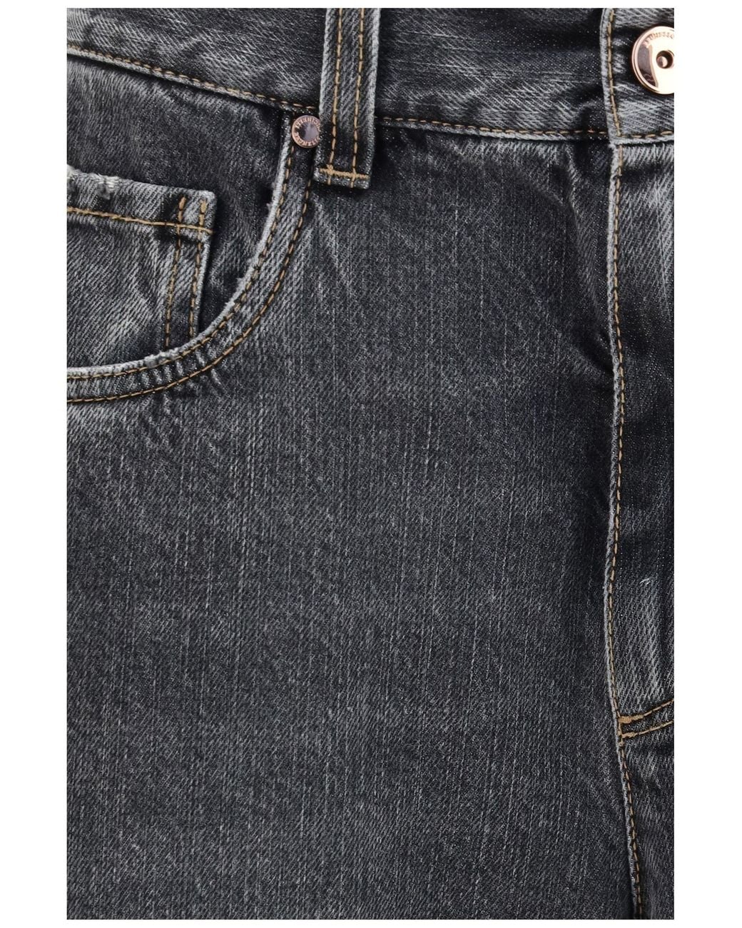 Brunello Cucinelli Gray Straight Jeans