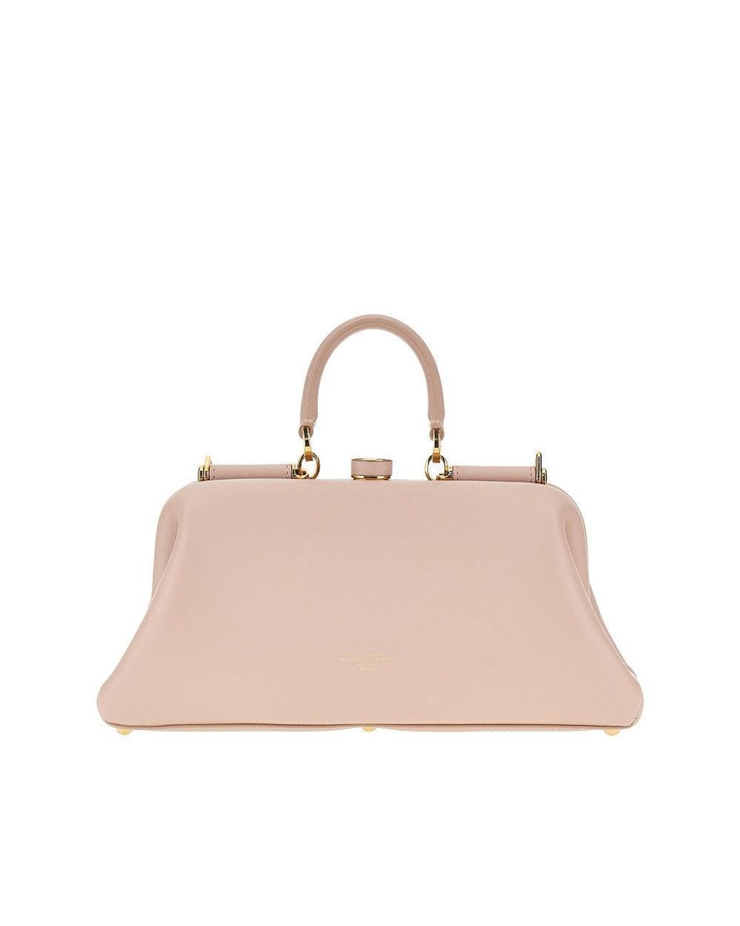 Dolce & Gabbana Pink Dolce&Gabbana Plongé Nappa Leather 'Grandma' Bag