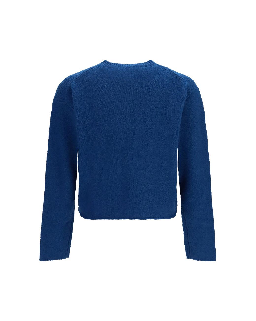 Rier Blue Wool Sweater for men