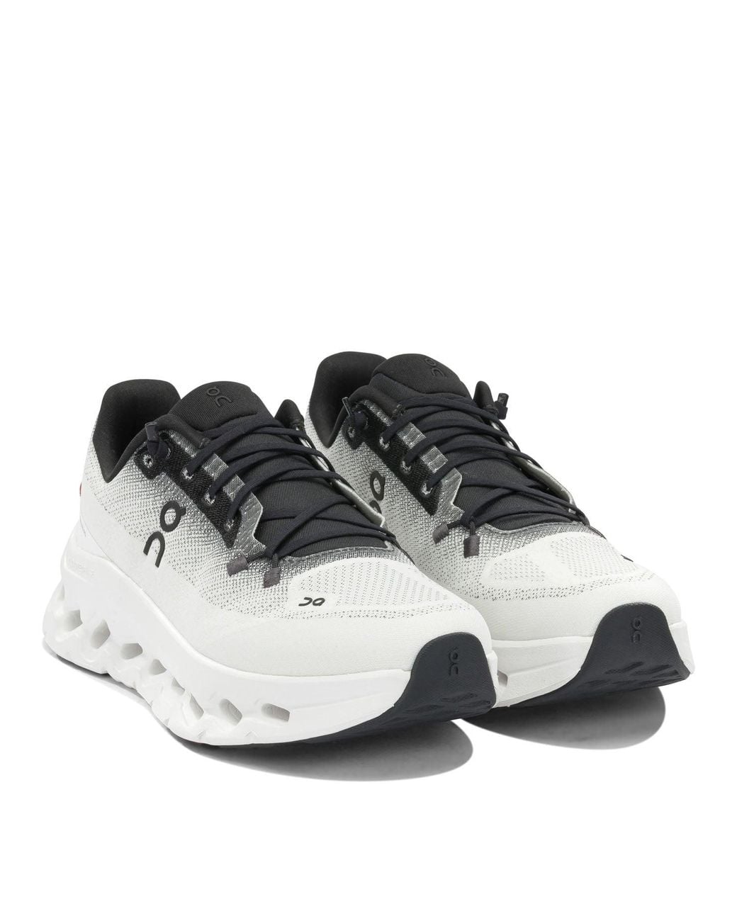 On Shoes White "Cloudtilt" Low-Top Sneakers