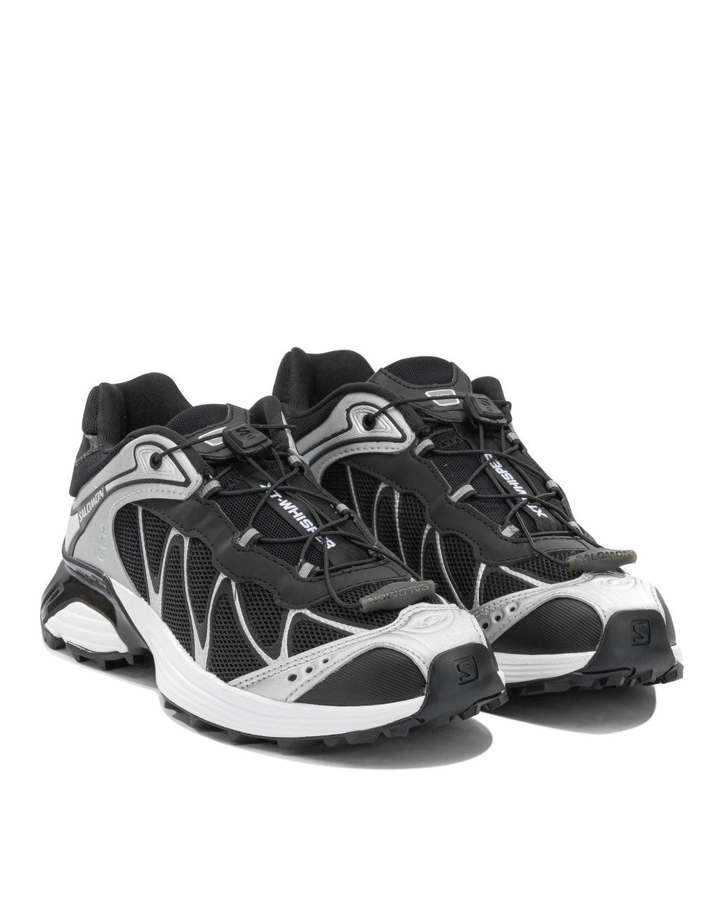 Salomon Black "Xt-Whisper" Low-Top Sneakers