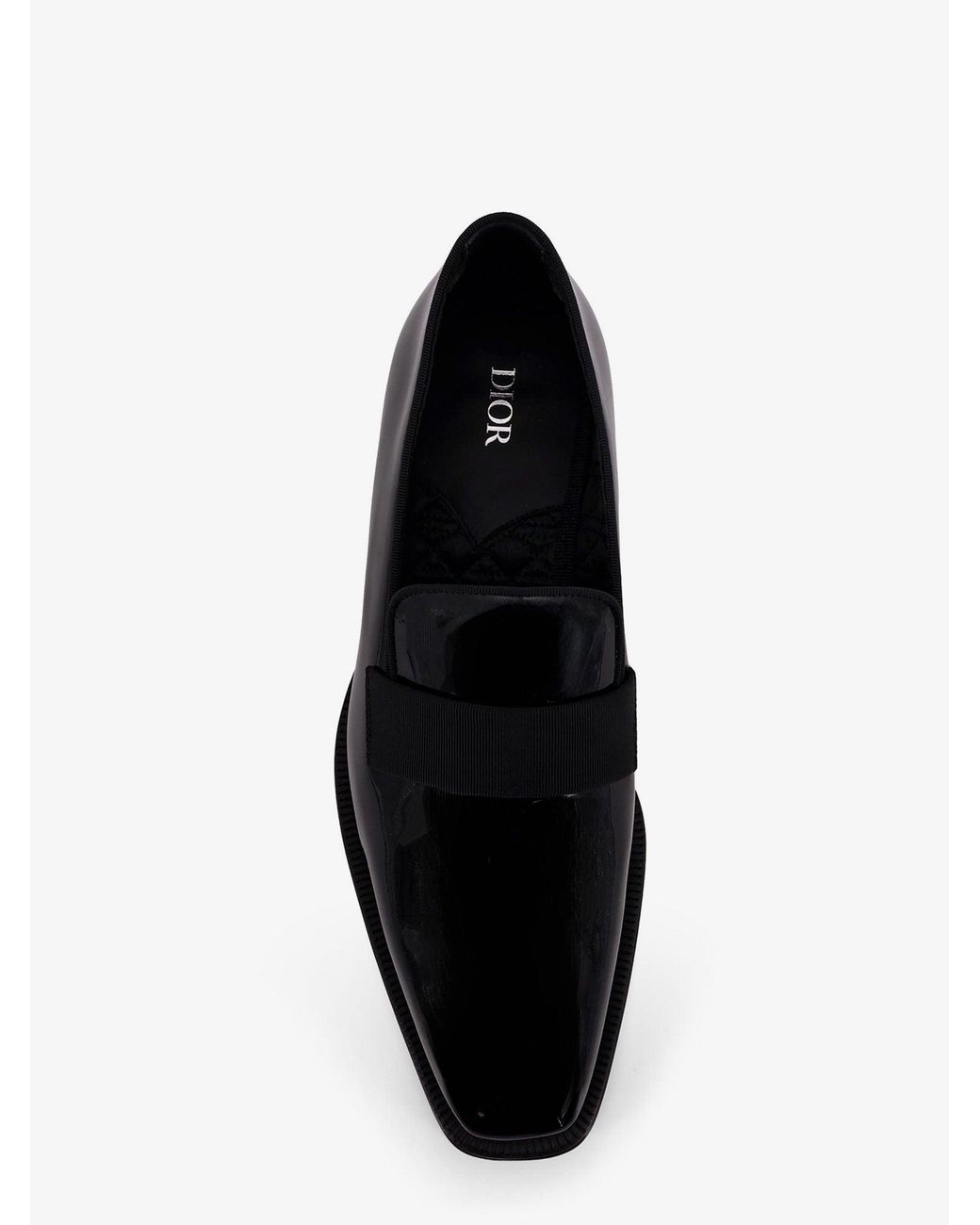 Dior Black Dior Palmares Patent Leather Loafers for men