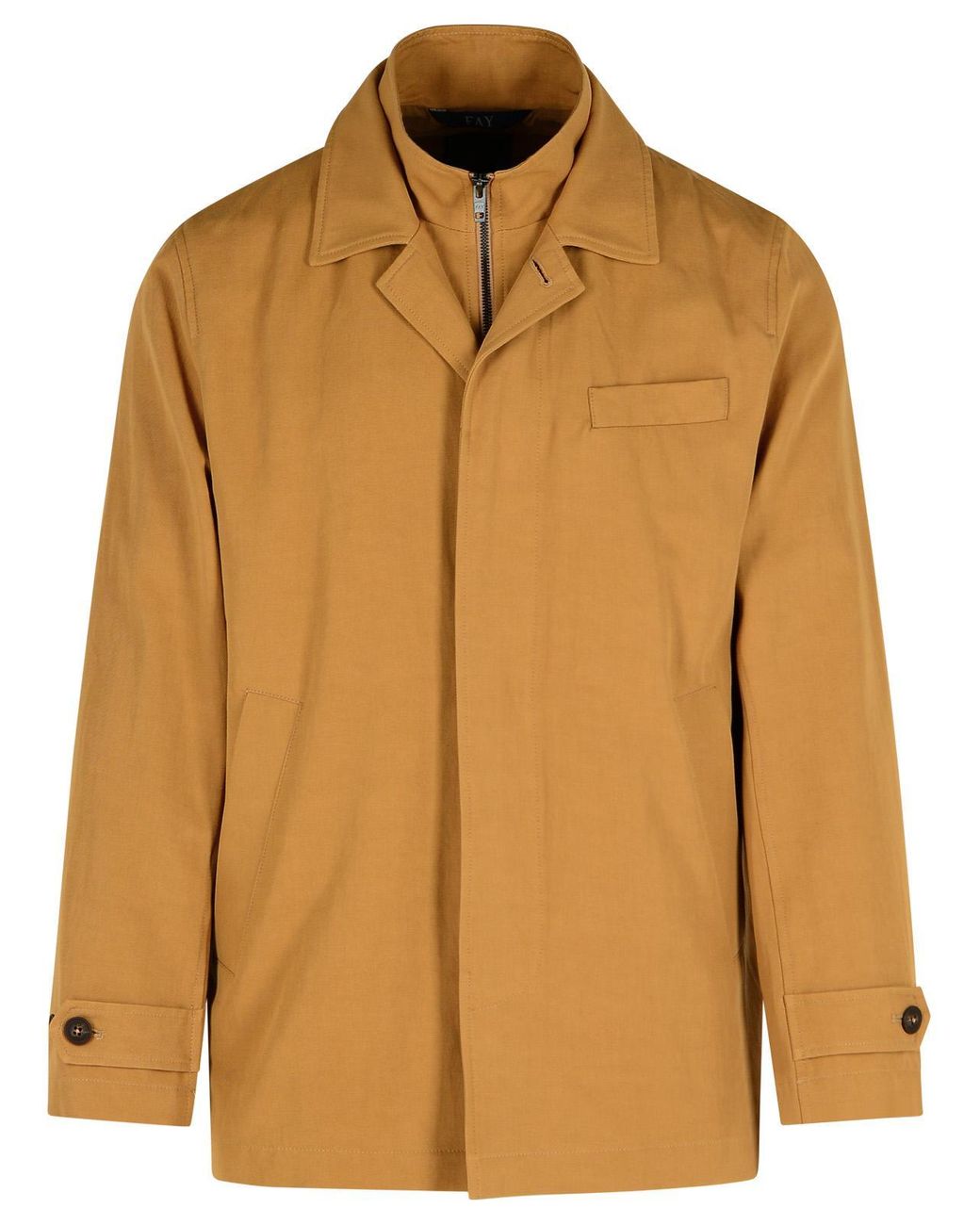 Fay Brown 'Morning' Cotton Blend Jacket for men