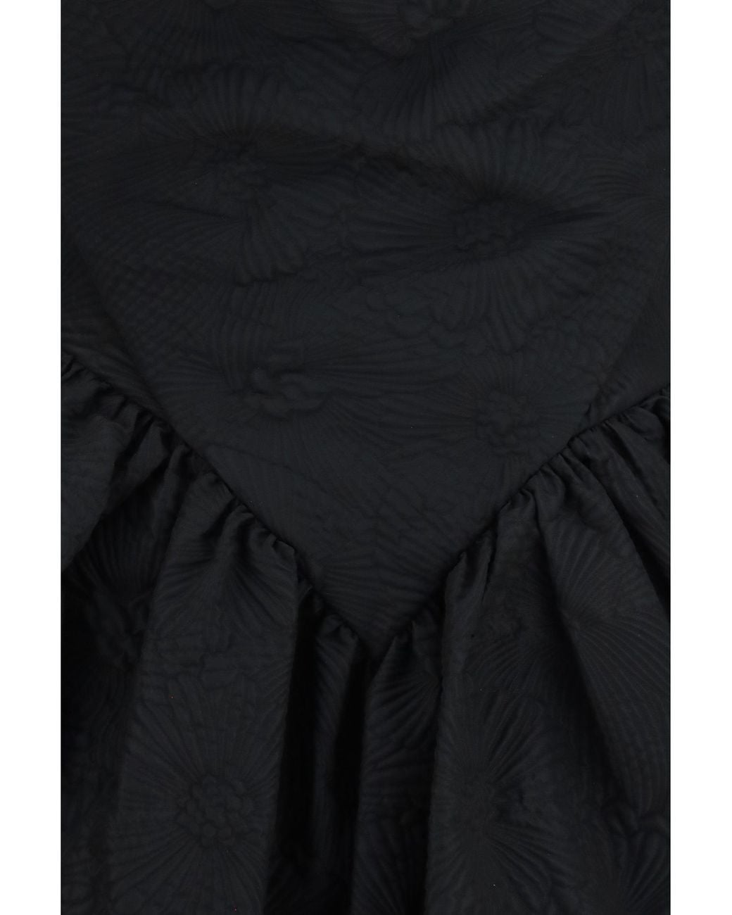 Vivienne Westwood Black Sunday Cotton Mini Dress
