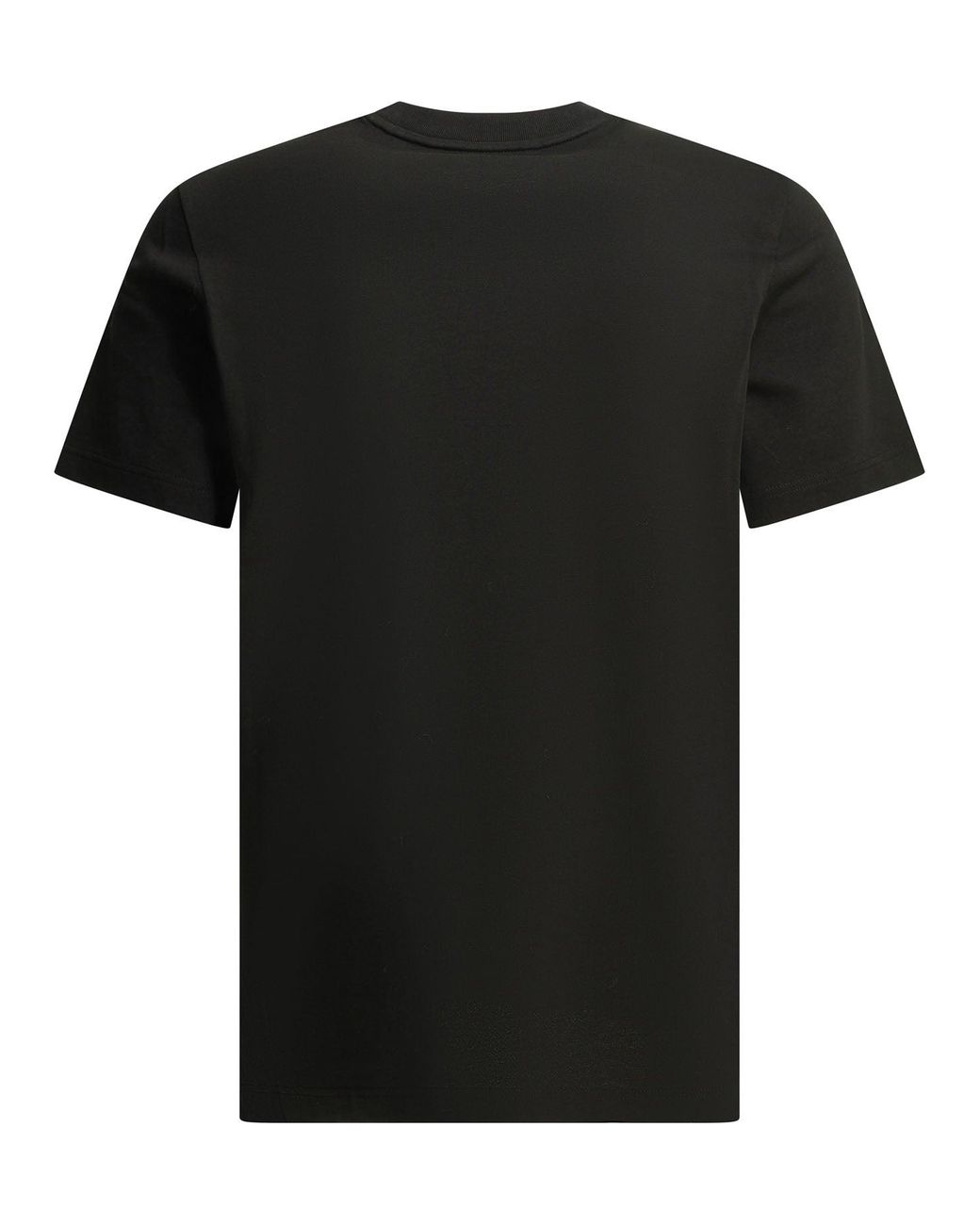 Moncler Black Crewneck T-Shirt for men