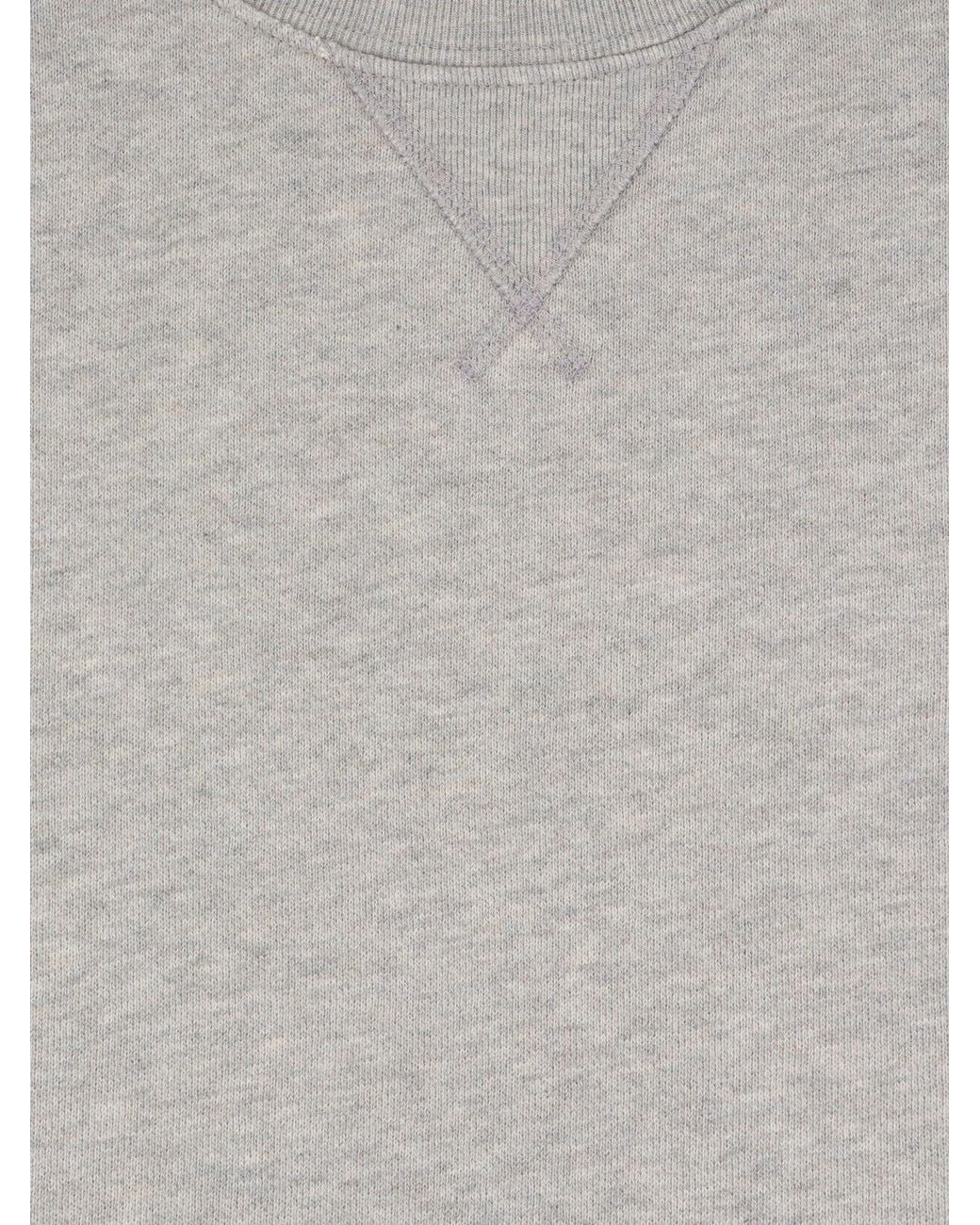 Golden Goose Deluxe Brand Gray Cotton Sweatshirt