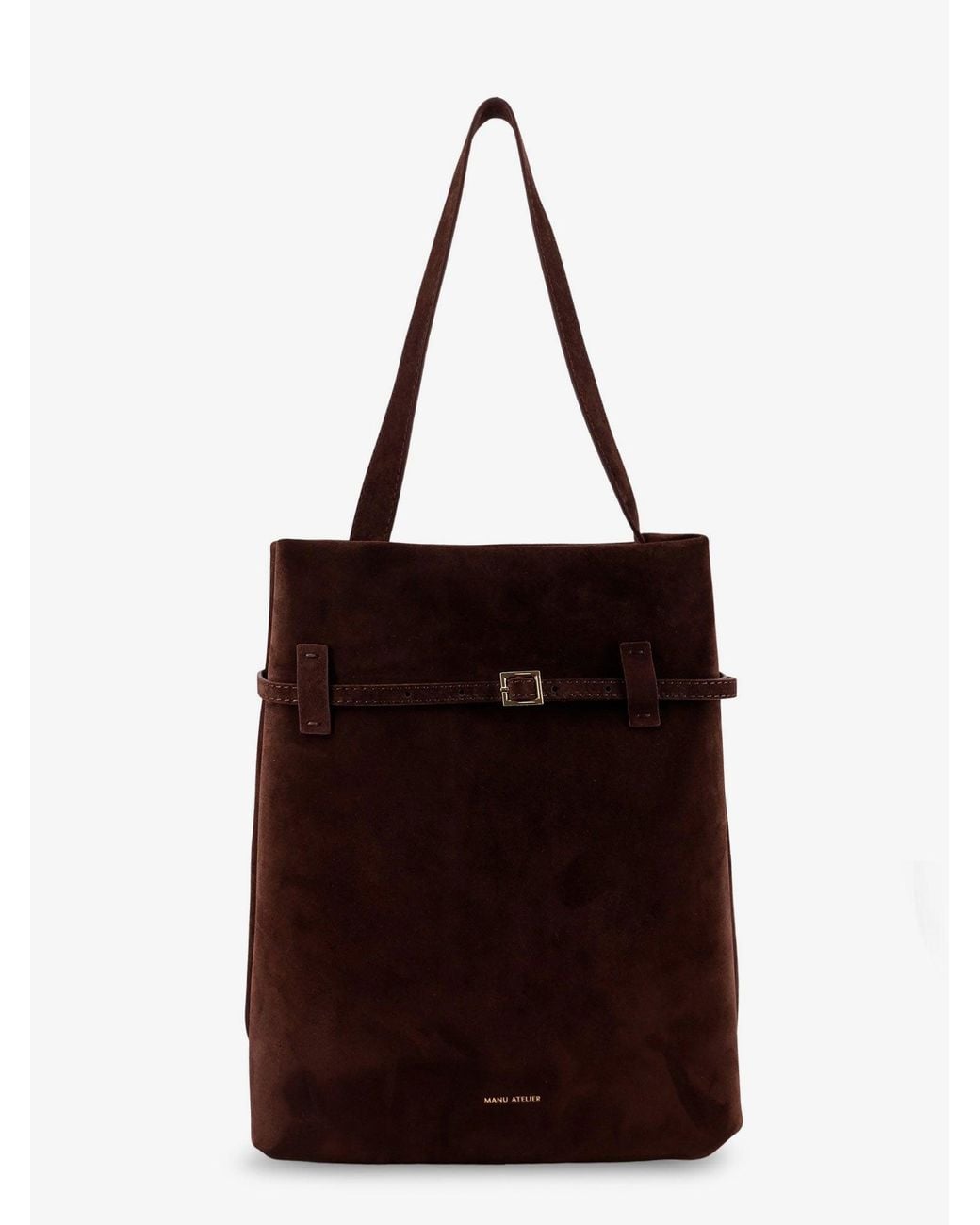 MANU Atelier Multicolor Suede Tote Du Jour Shoulder Bag