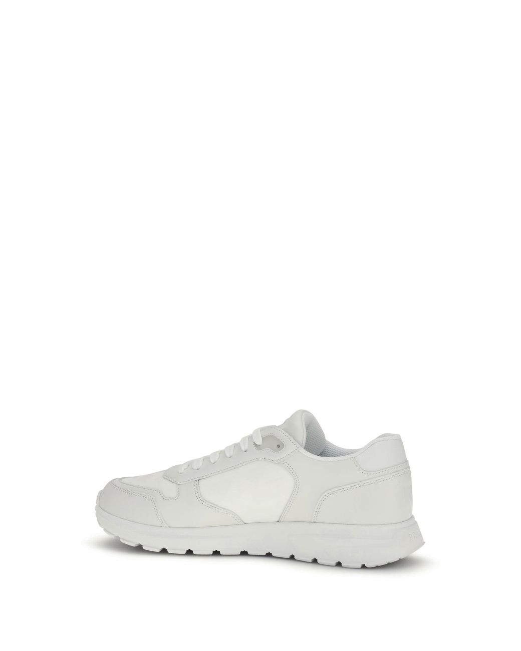 Prada White Re-Nylon Sneakers for men