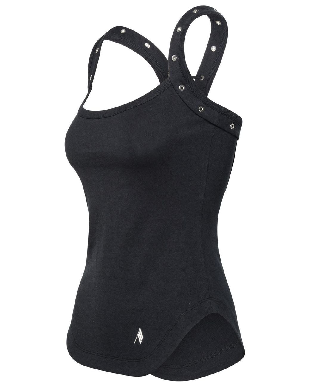 The Attico Black Cotton Top