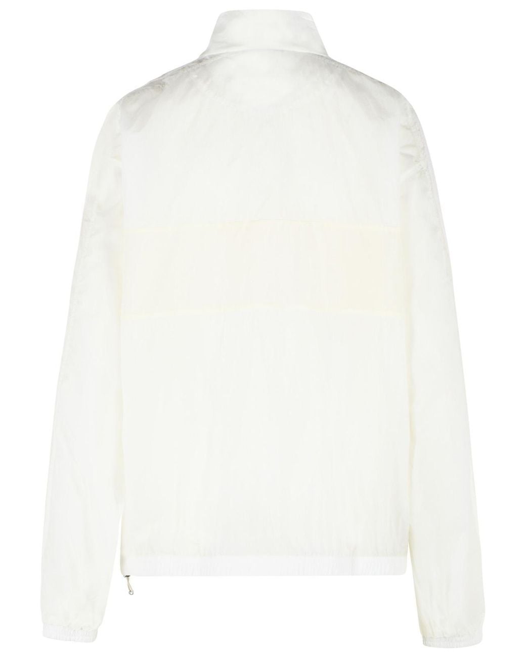 Adidas White Track Jacket Off