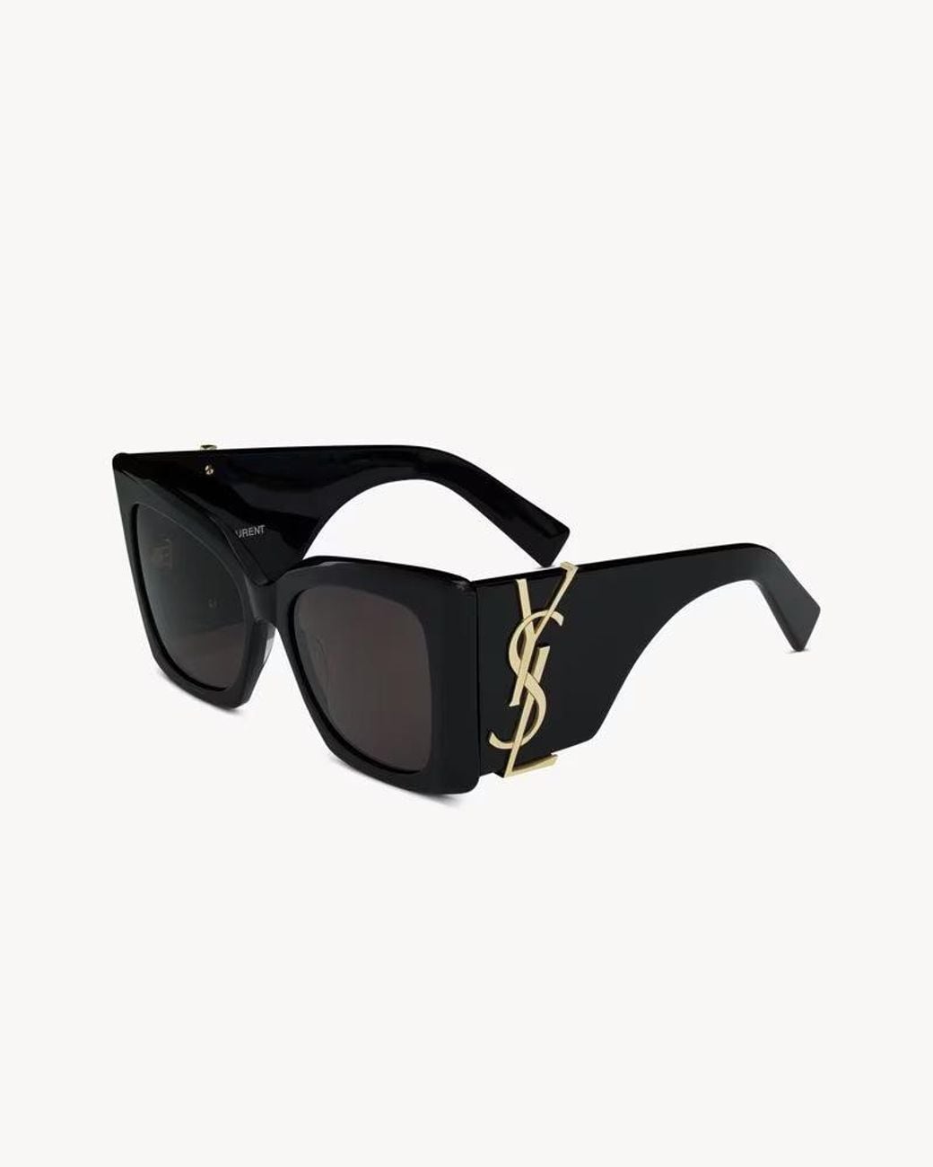 Saint Laurent Black "Sl M119 Blaze" Sunglasses