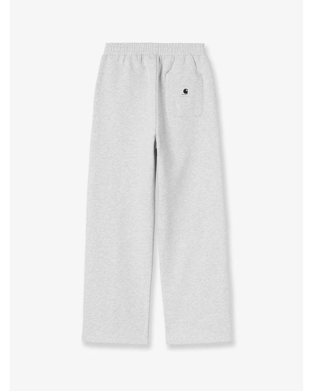 Carhartt White Cassie Cotton Jogging Pants