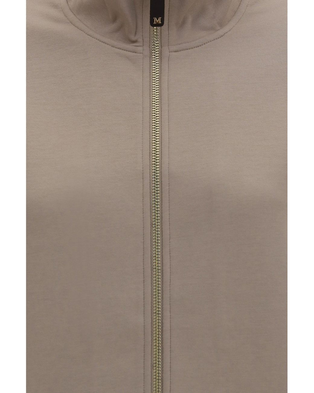 Max Mara Brown 'S Maxmara Carezza Cotton-Blend Sweatshirt