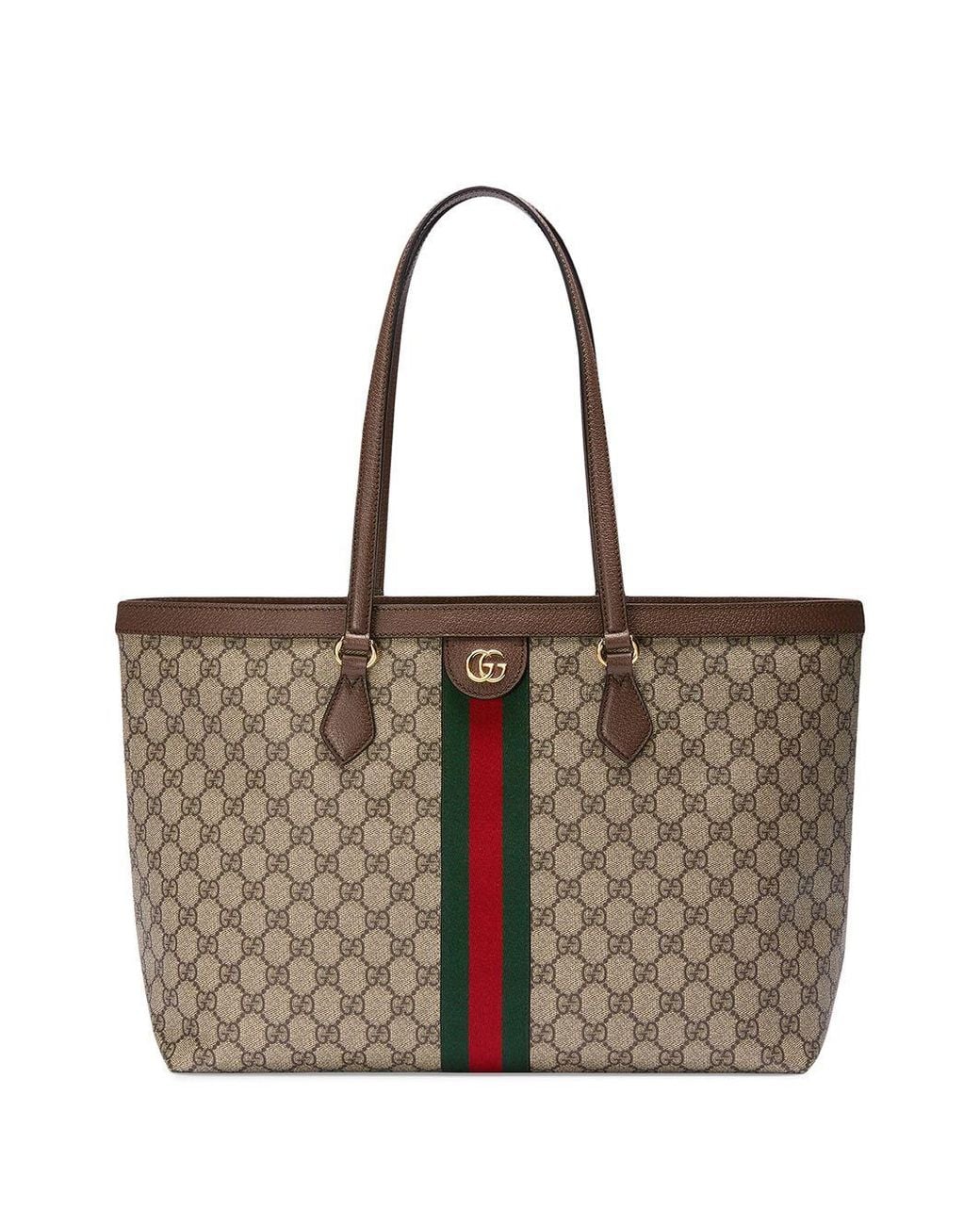 Gucci Brown "Ophidia" Shoulder Bag