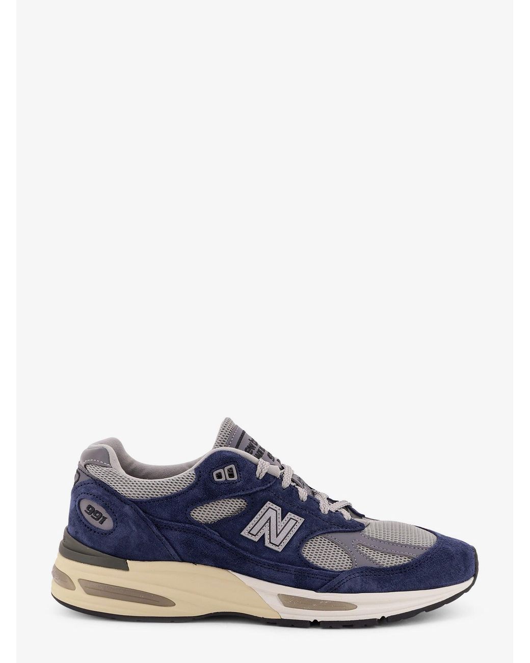 New Balance Blue Suede Sneakers for men