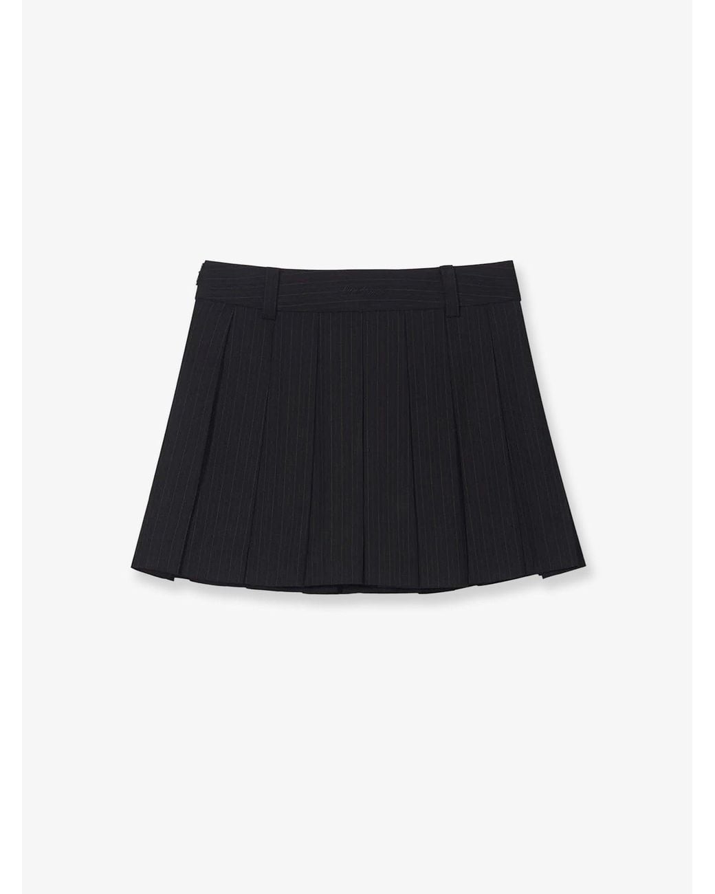 DUNST Black Mini Skirt With Shorts