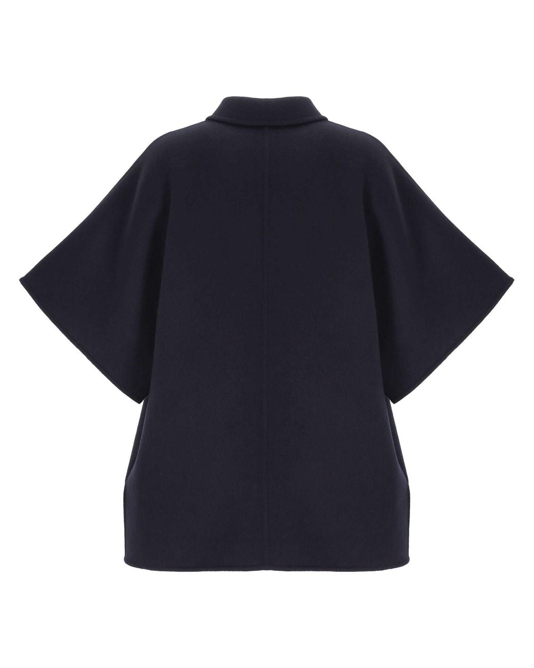 Gucci Blue Short Sleeves Caban Jacket Wool