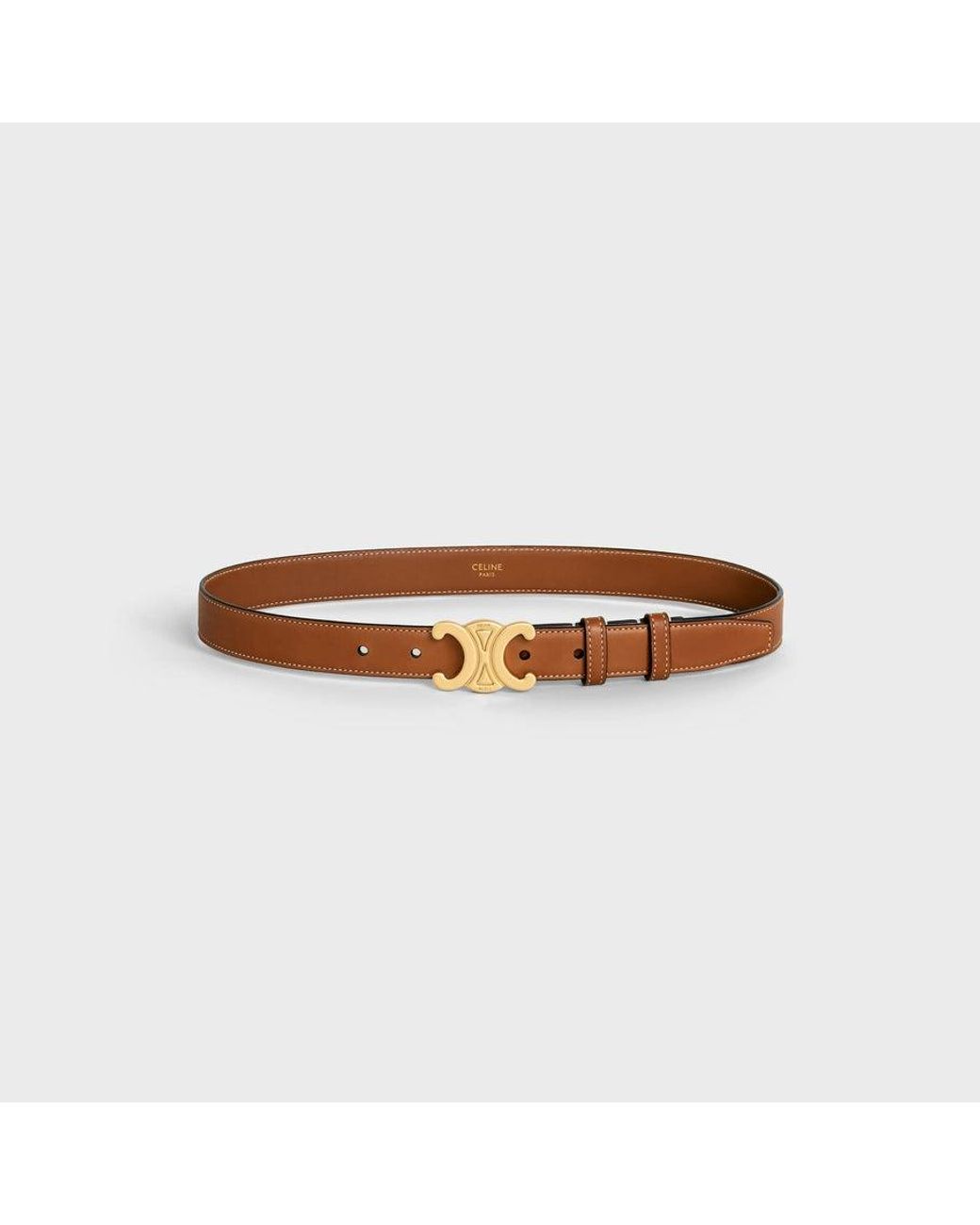 Céline Brown Triomphe Belt