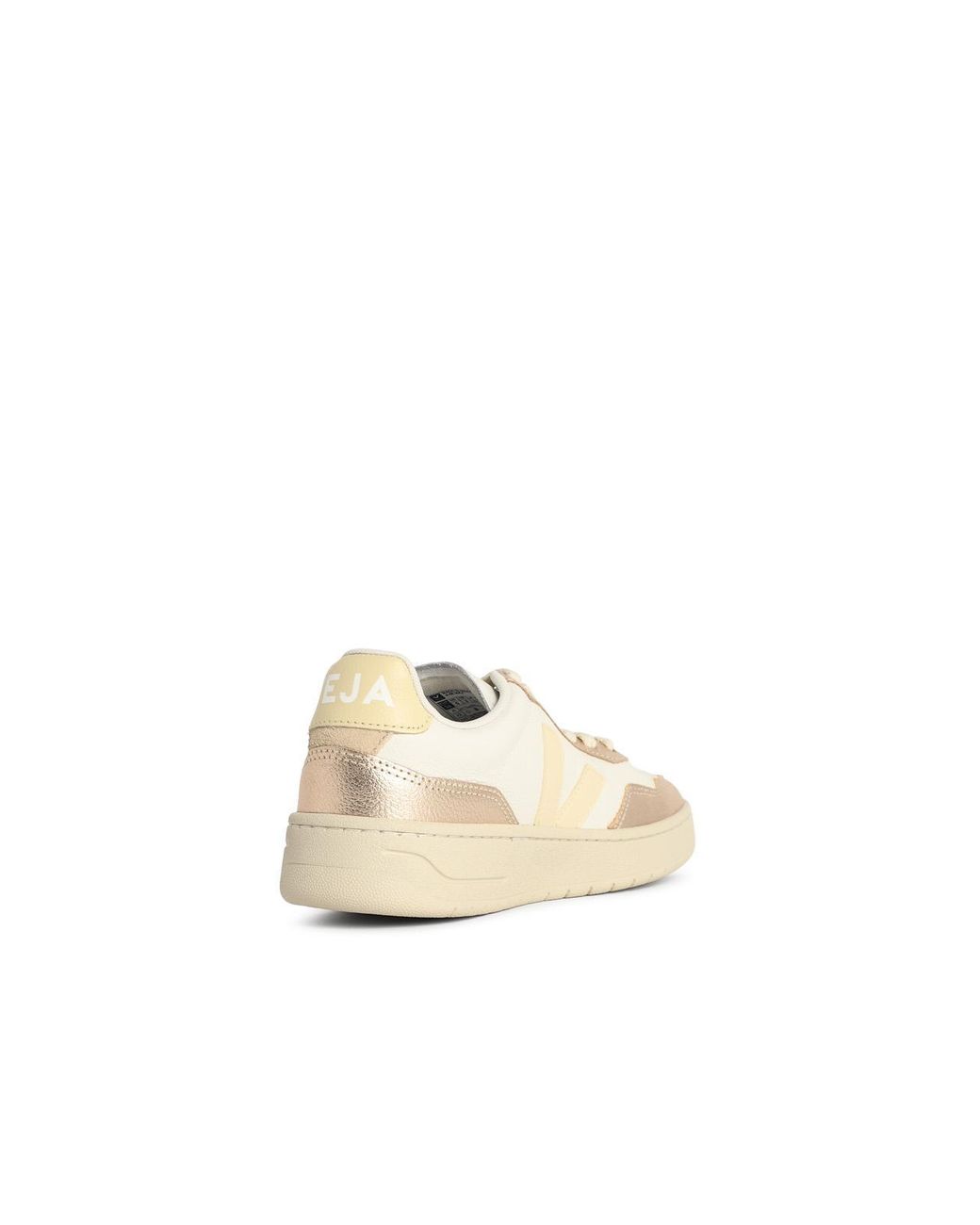 Veja Natural 'V90' Leather Sneakers