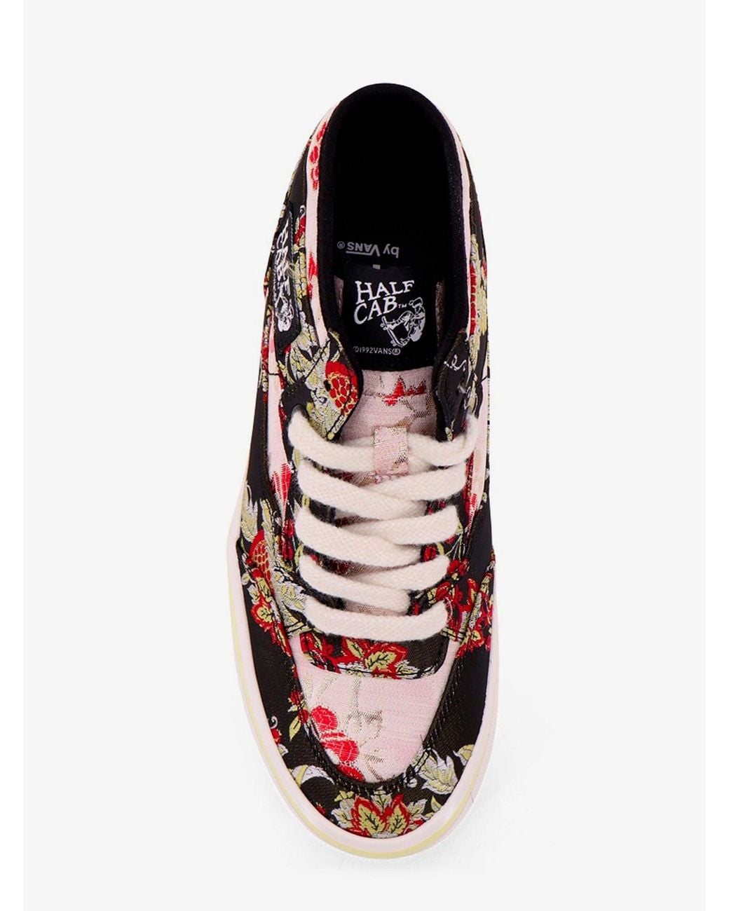 Vans White Otw Half Cab 33 Sneakers Floral