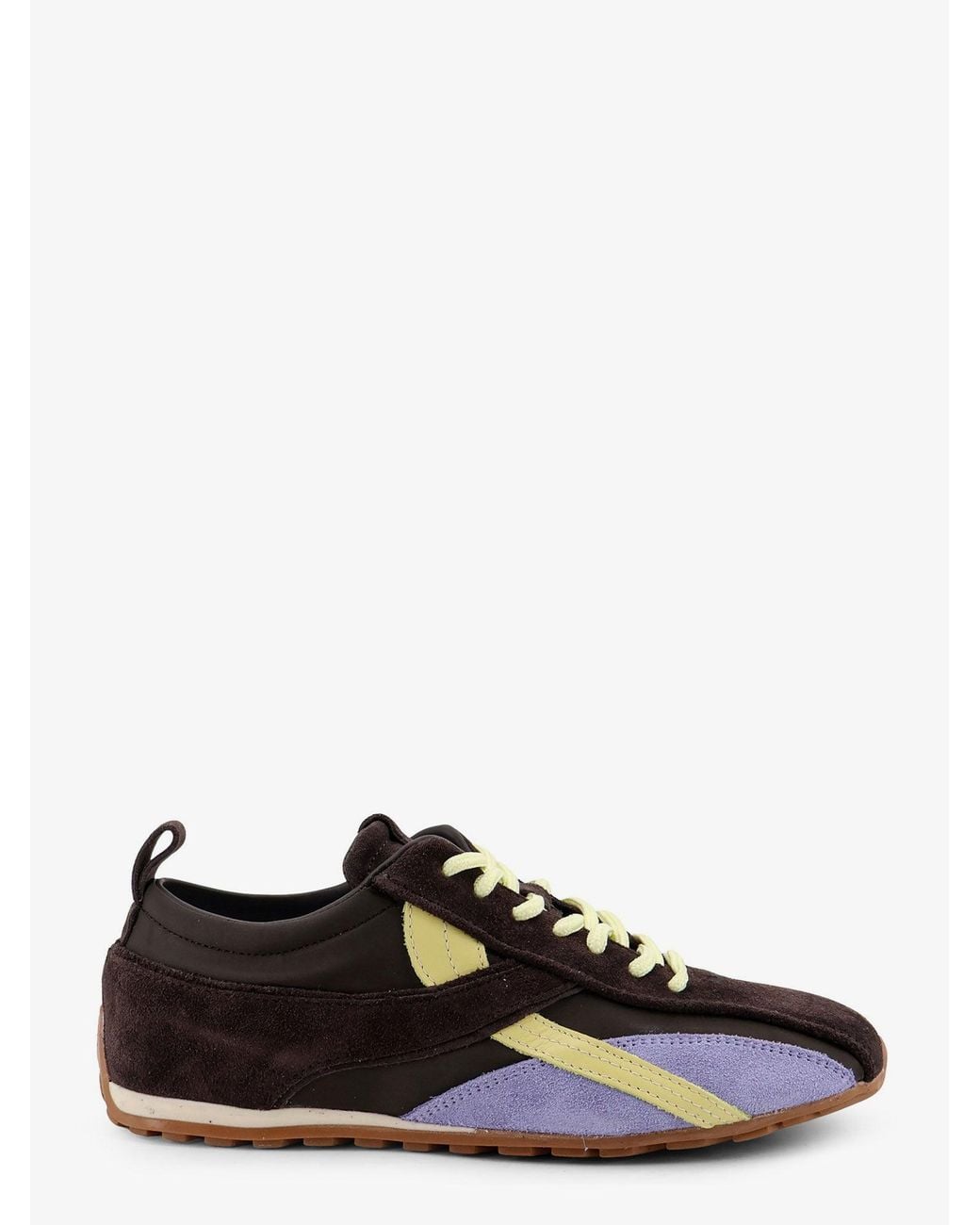 Alohas White Leather And Suede Sneakers
