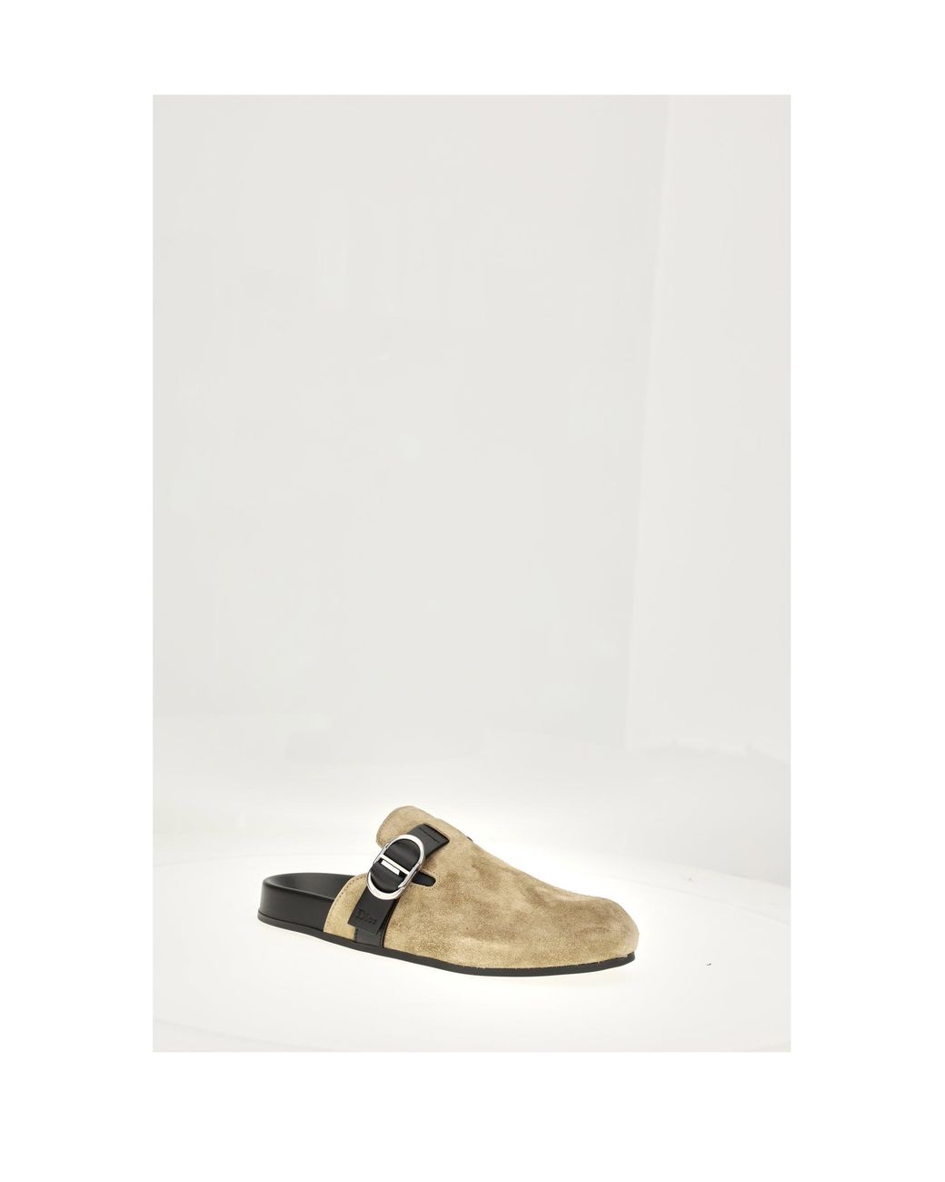 Dior White Dior Boston Sabot Sandals for men