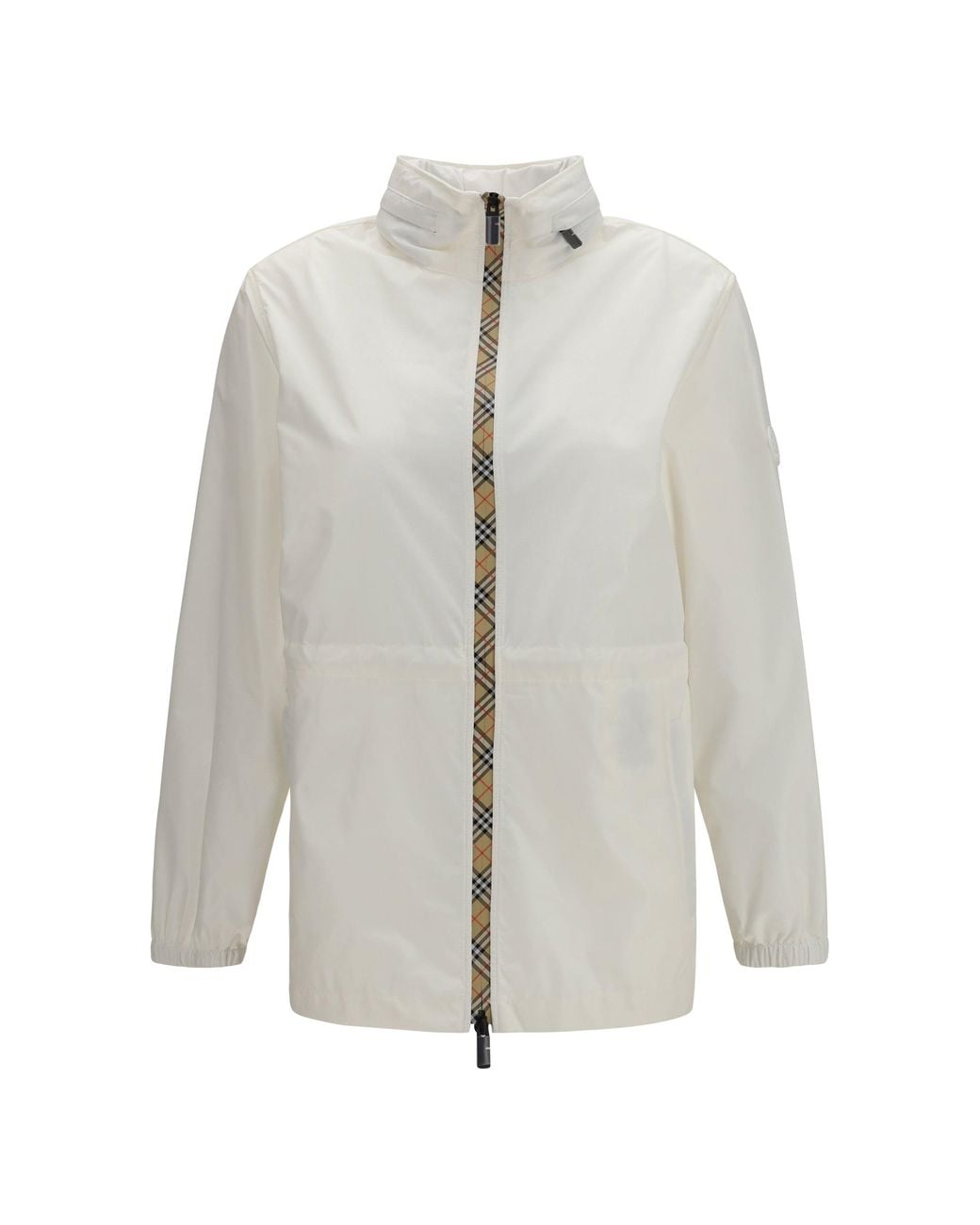 Burberry White Jacket Blackpool Nylon