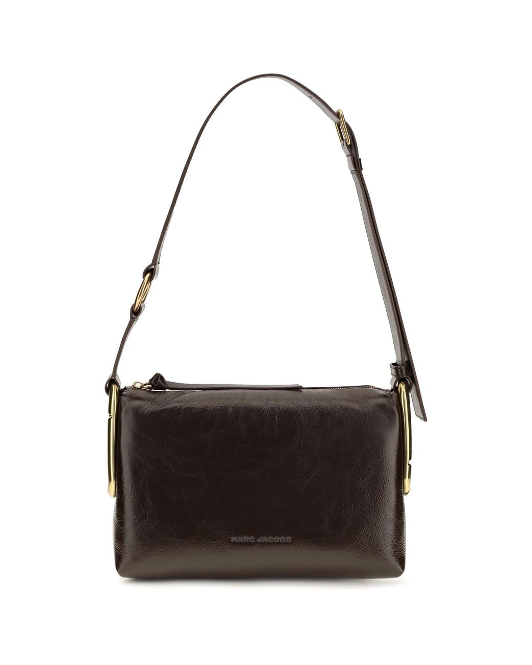 Marc Jacobs Black Medium Scene Leather Shoulder Bag Fondant