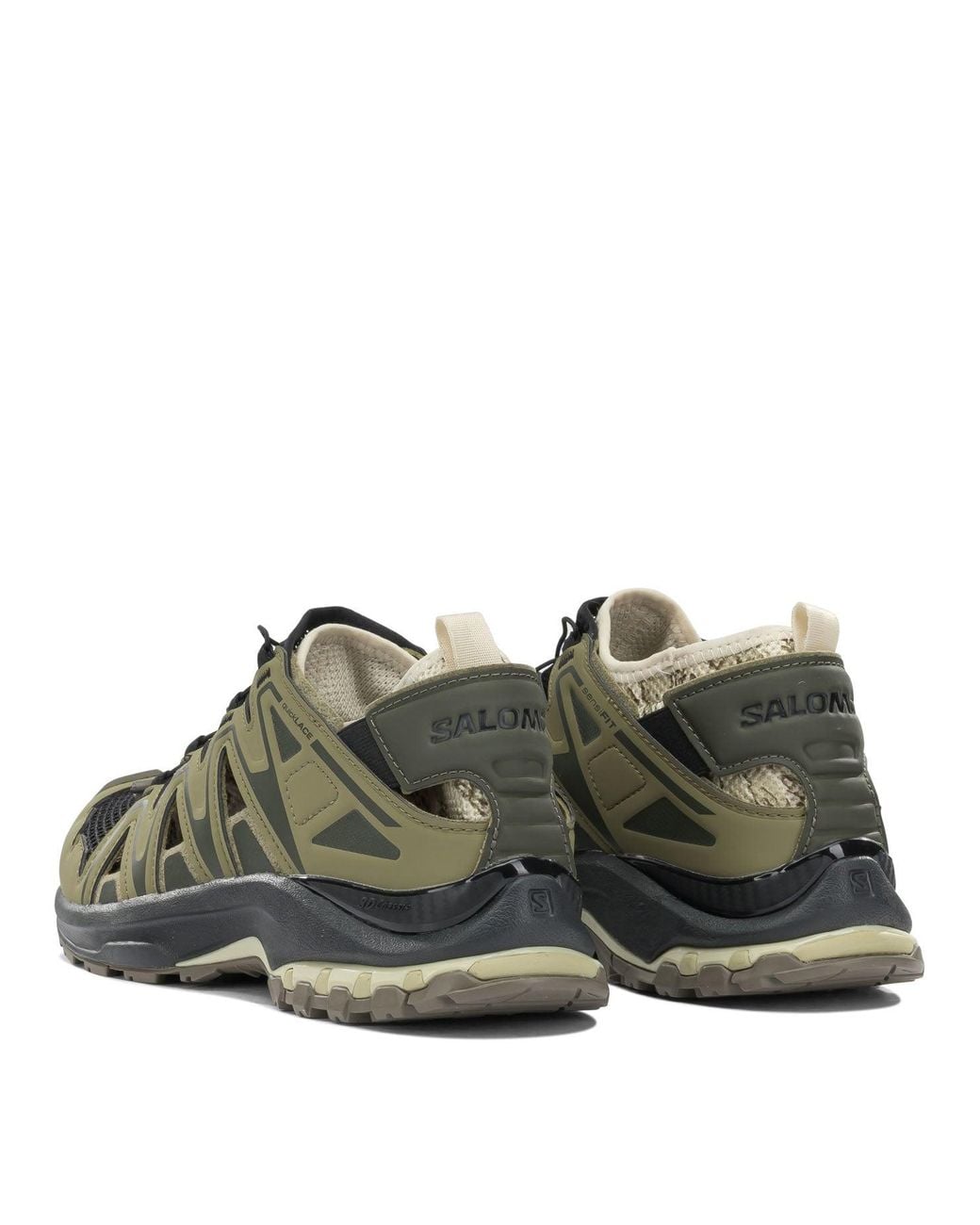 Salomon Green "Xa Pro 3 D Modular" Low Top Sneakers