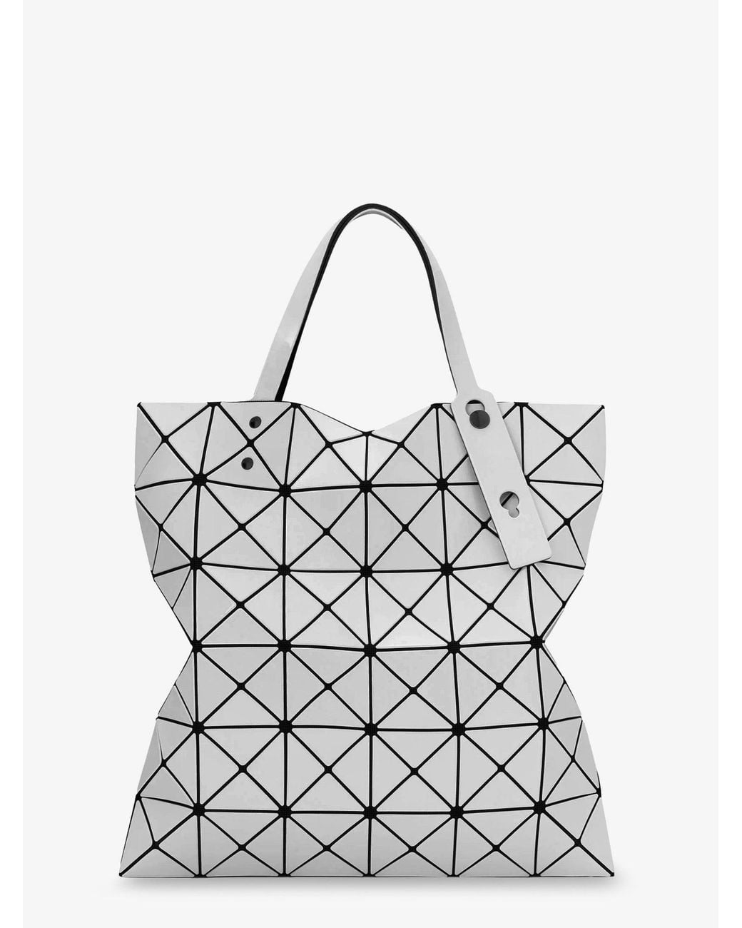 Issey Miyake White Lucent Shoulder Bag