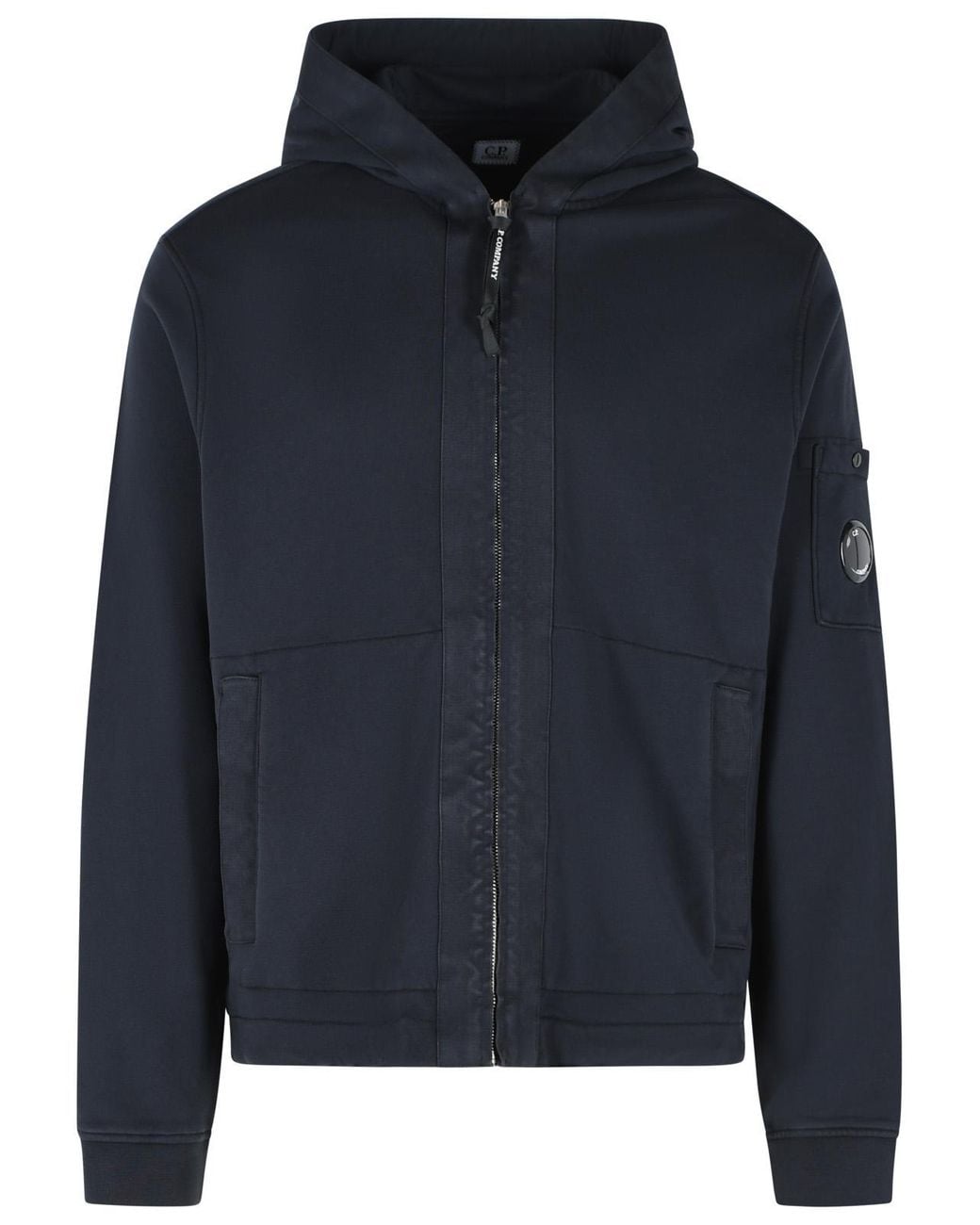 C P Company Blue Cotton Sweatshirt for men