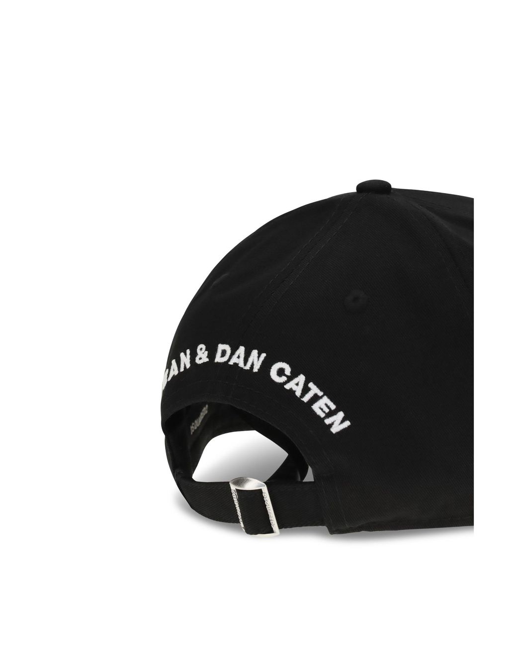 DSquared² Black Logo Baseball Cap for men