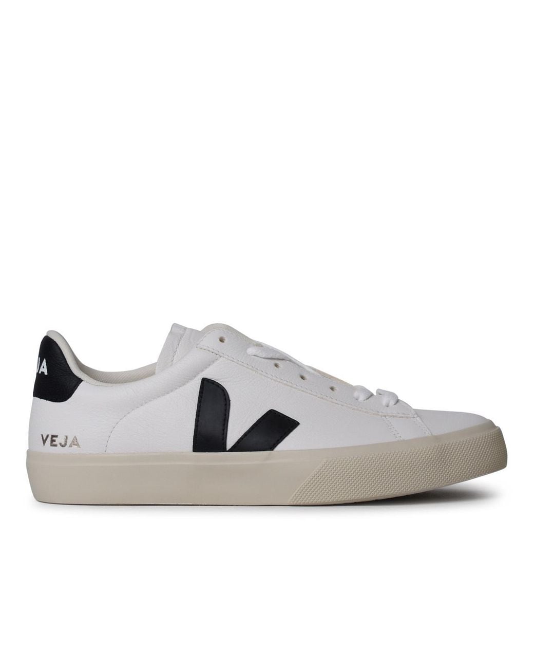 Veja Gray Leather Sneakers