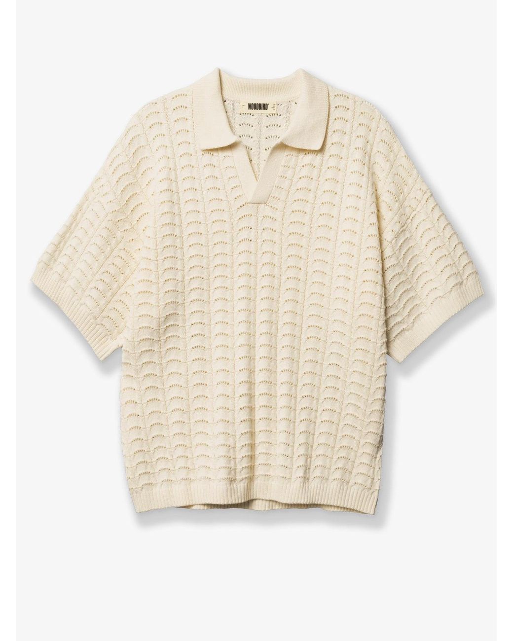 Woodbird Natural Cotton Sweater for men