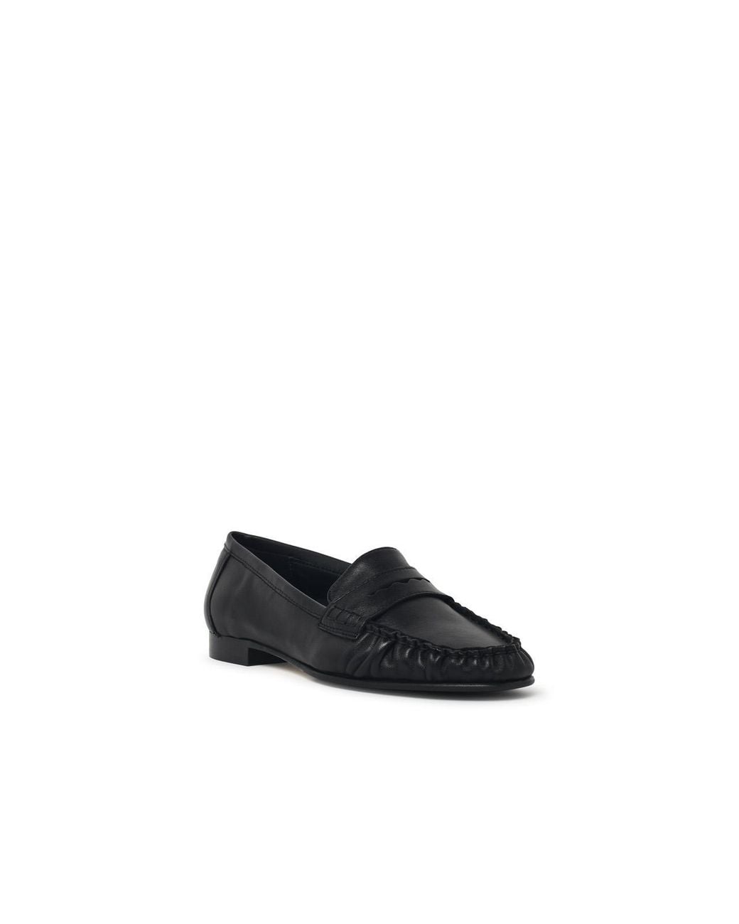 Aeyde White 'Aldous' Nappa Loafers