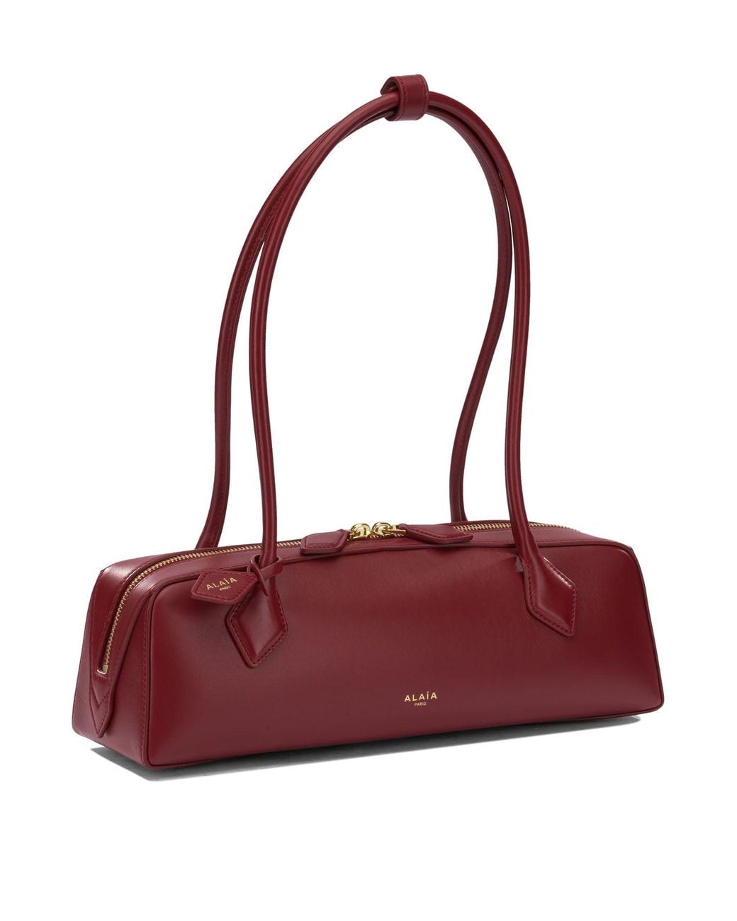 Alaïa Red "Le Teckel" Medium Shoulder Bag