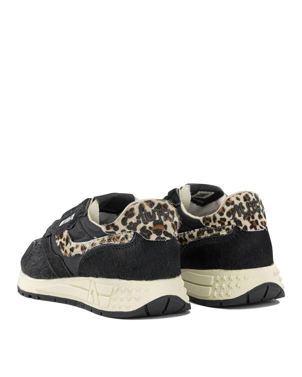 Autry Black "Reelwind" Low-Top Sneakers
