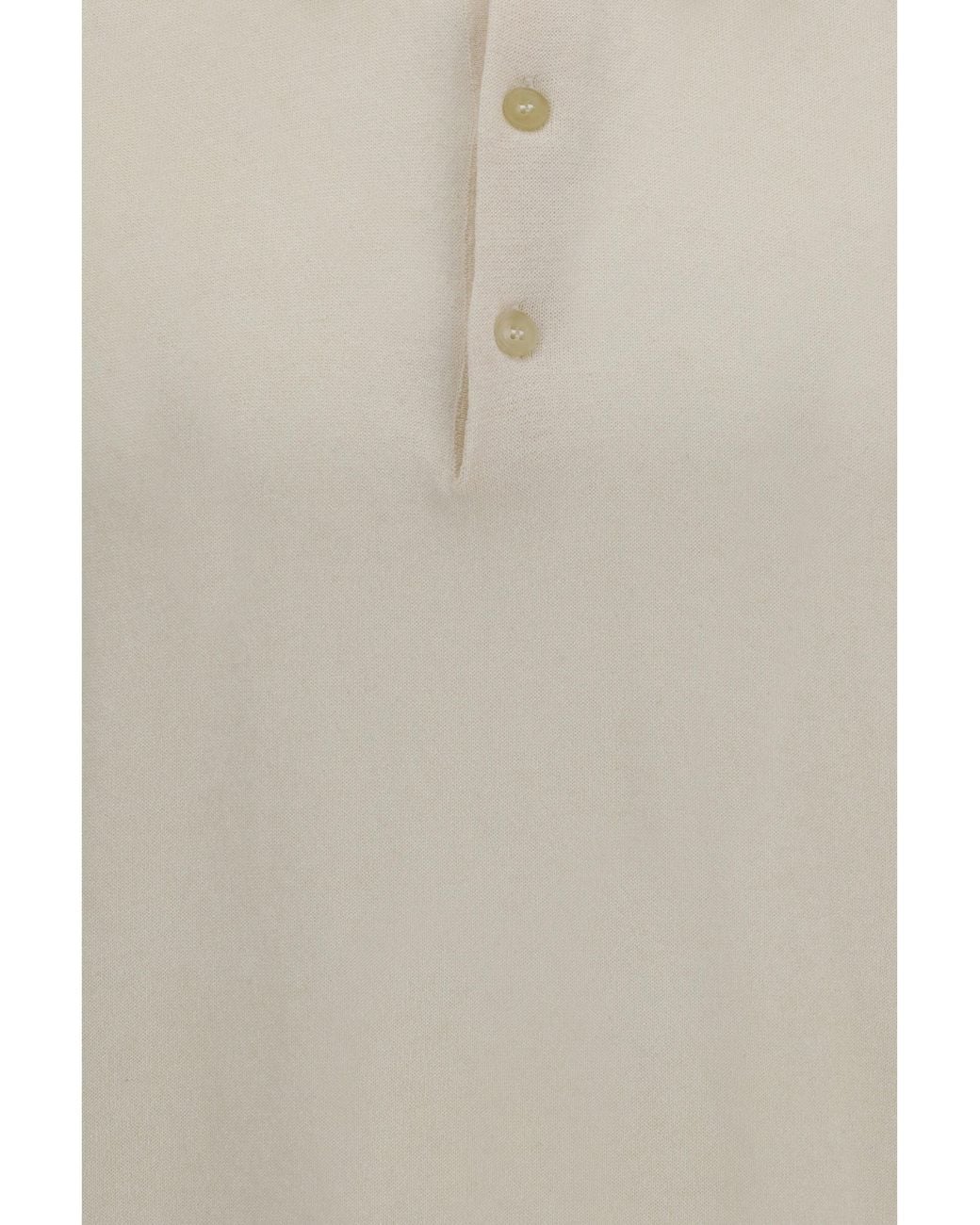 Premiata White Polo Shirt for men