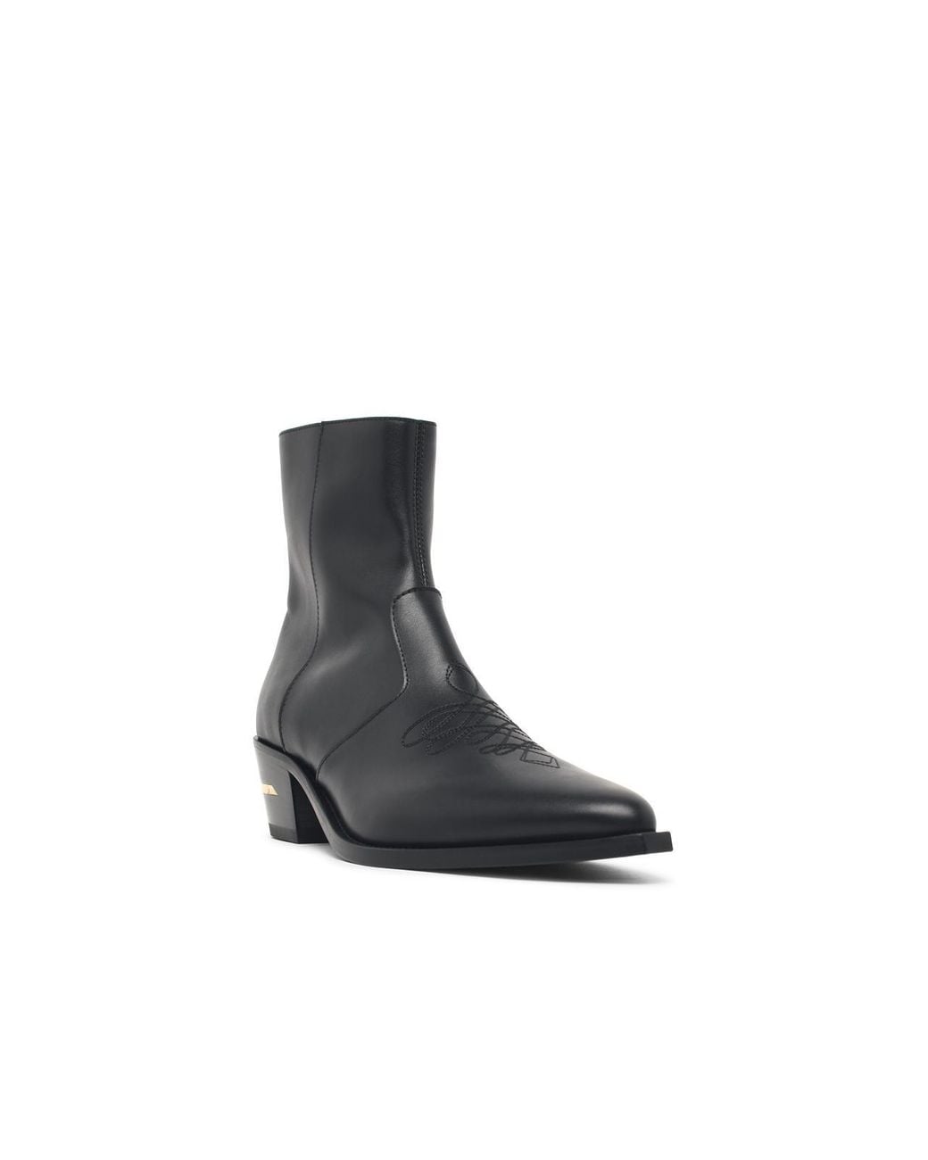 Amiri White 'Ma Pointy' Leather Boots for men