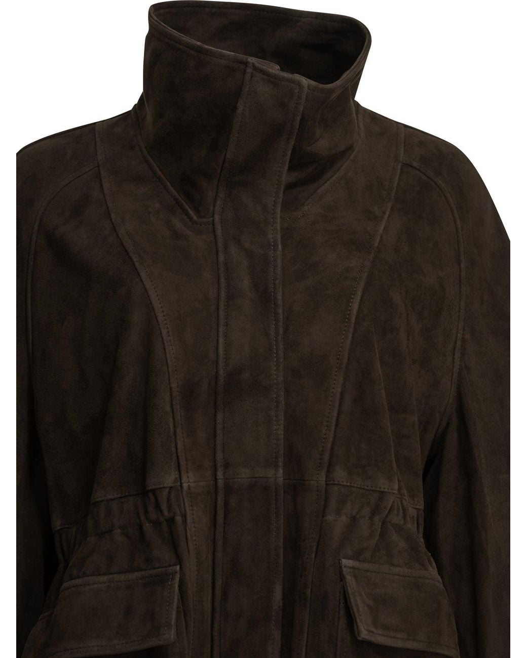 Nour Hammour Black "Quai Winona" Leather Jacket